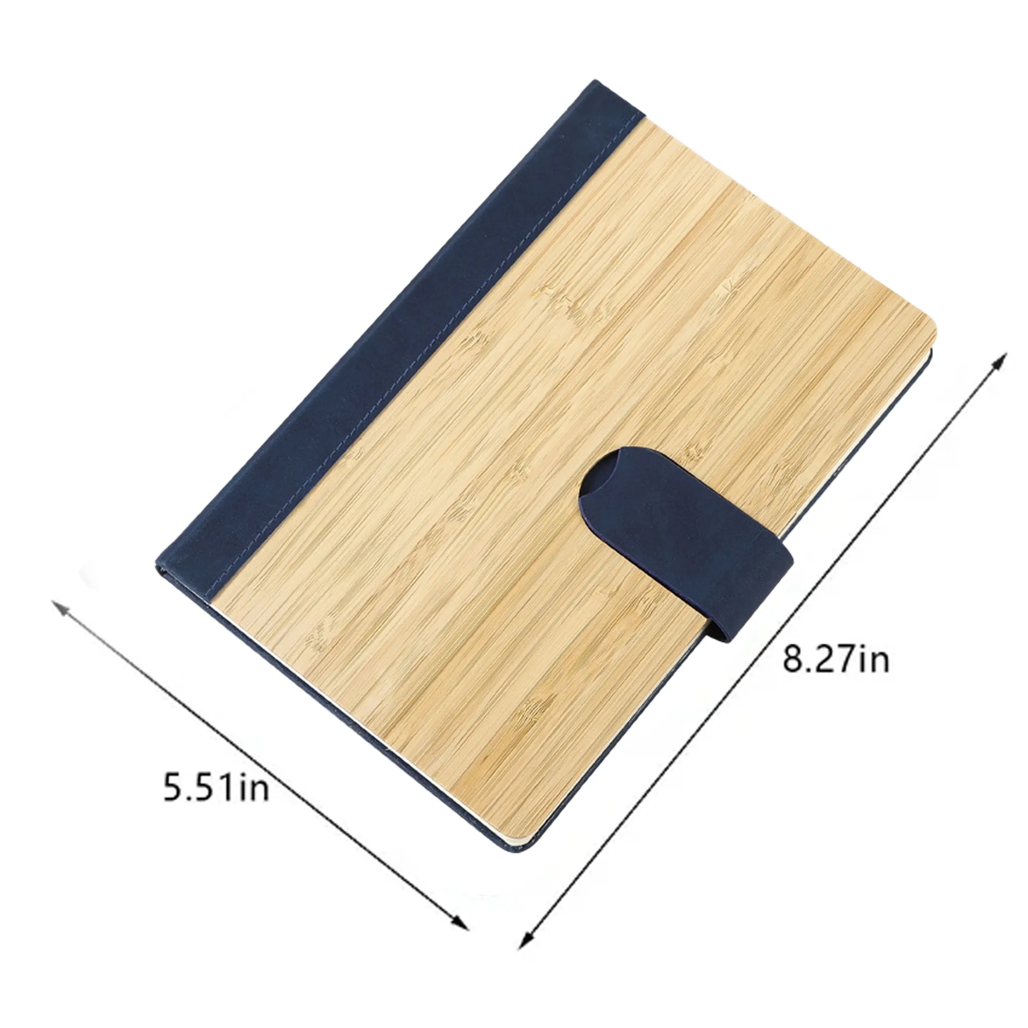 Eco-friendly Bamboo Magnetic Notebook Diary 1