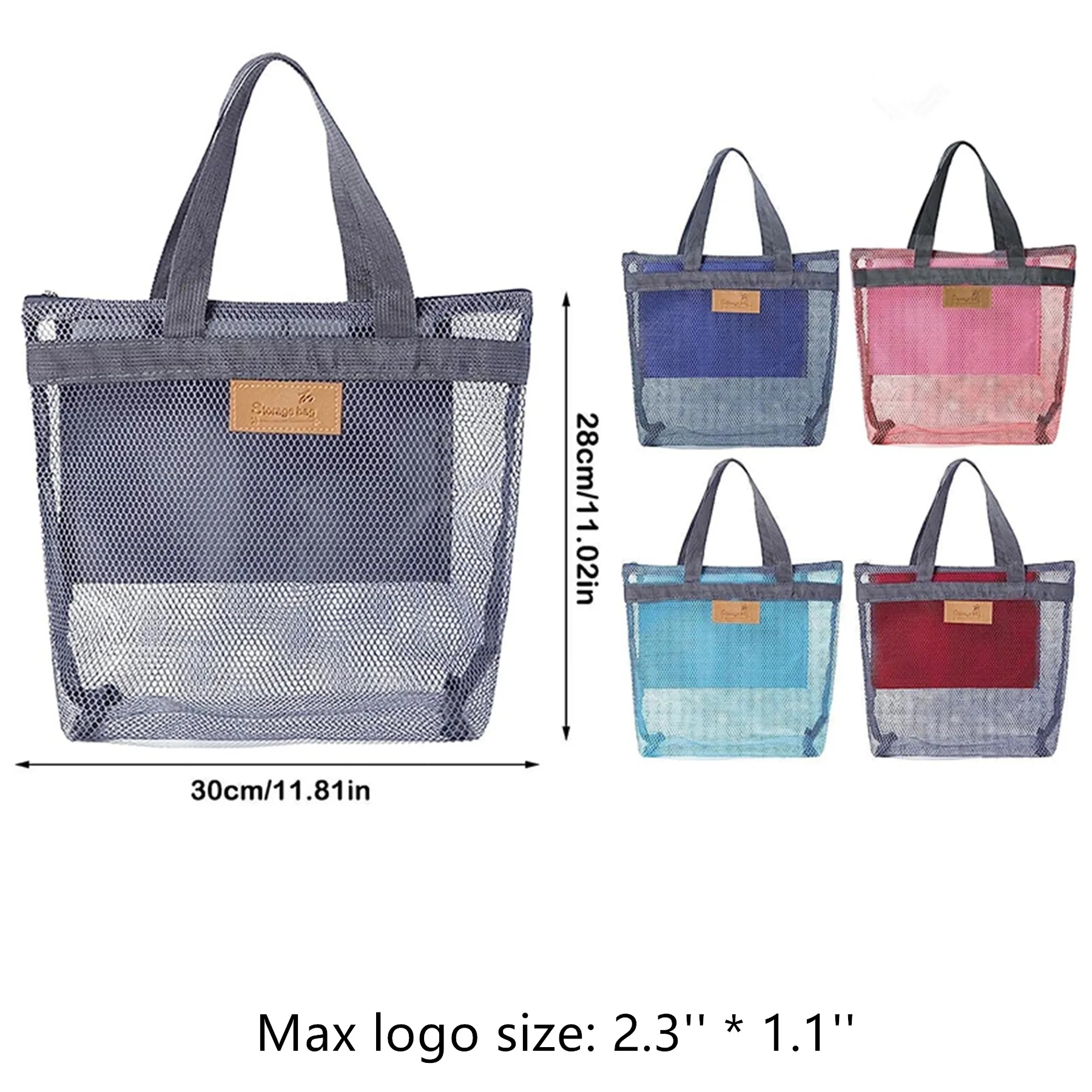 Mesh Beach Tote Bag 4