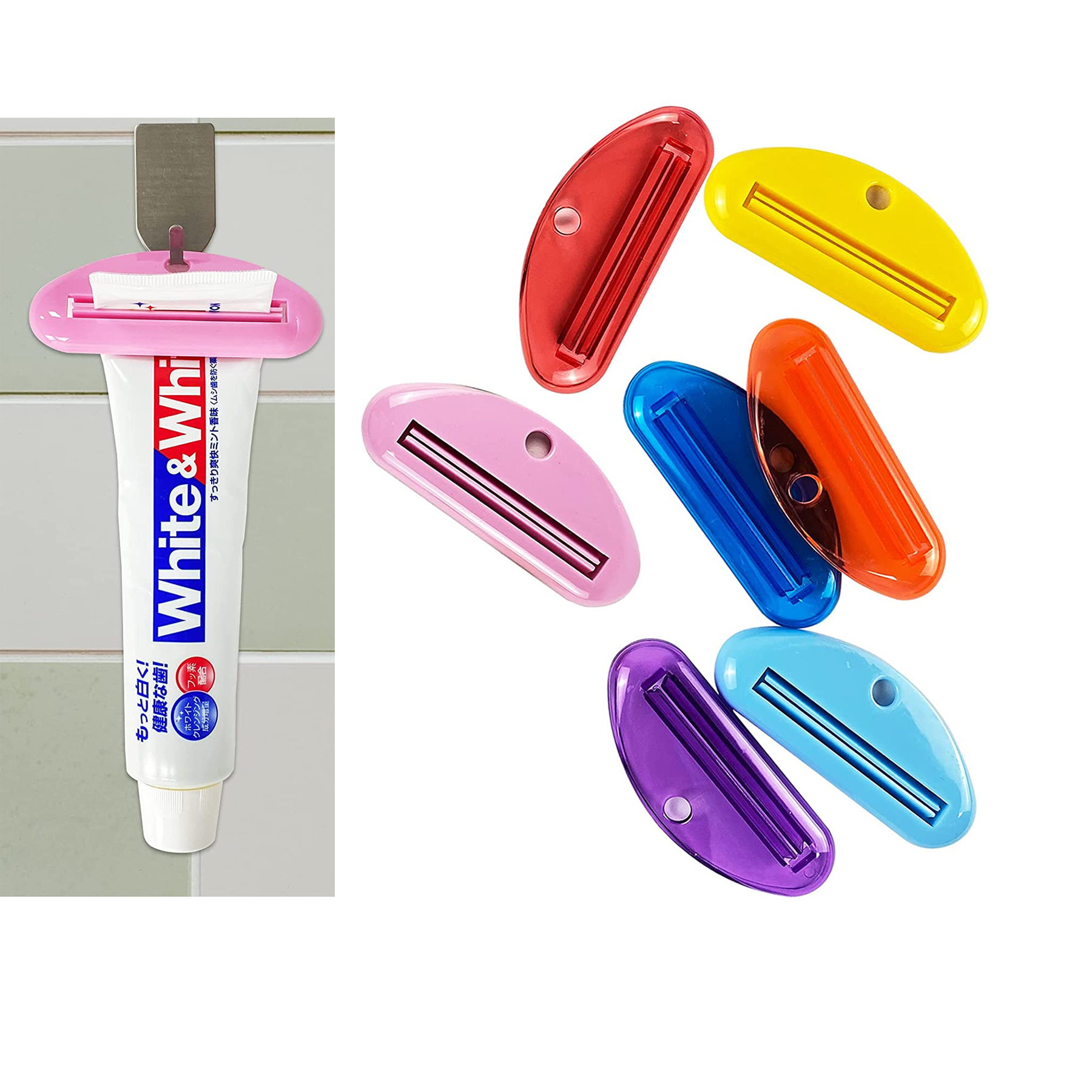 Plastic Toothpaste Tube Squeezer Dispenser