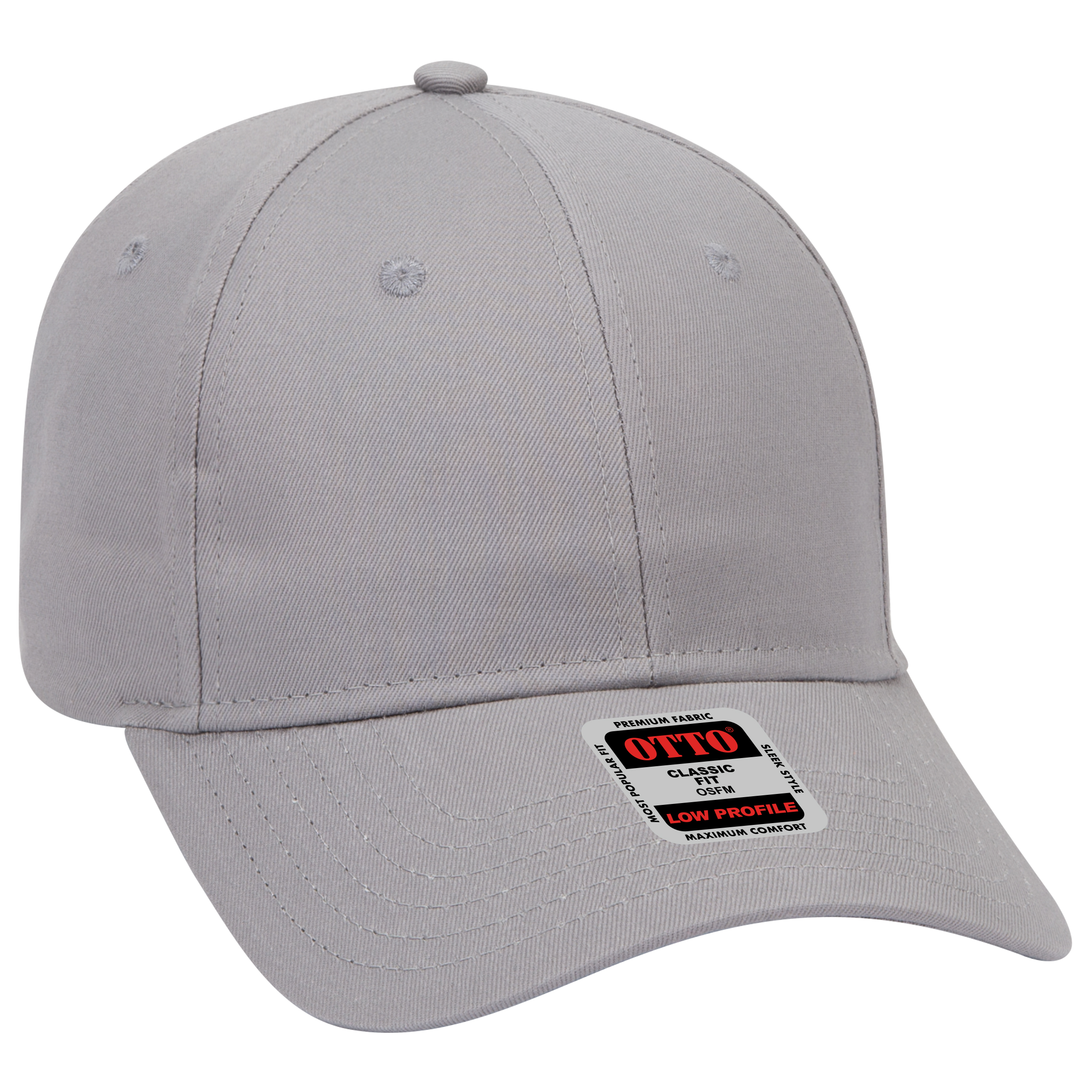 OTTO CAP® 6 Panel Low Profile Baseball Cap 60