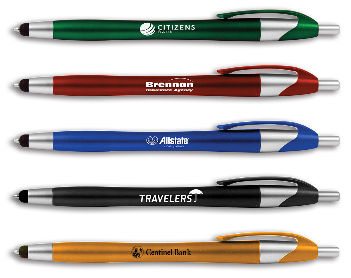 Lexington Retractable Plastic Pen 2