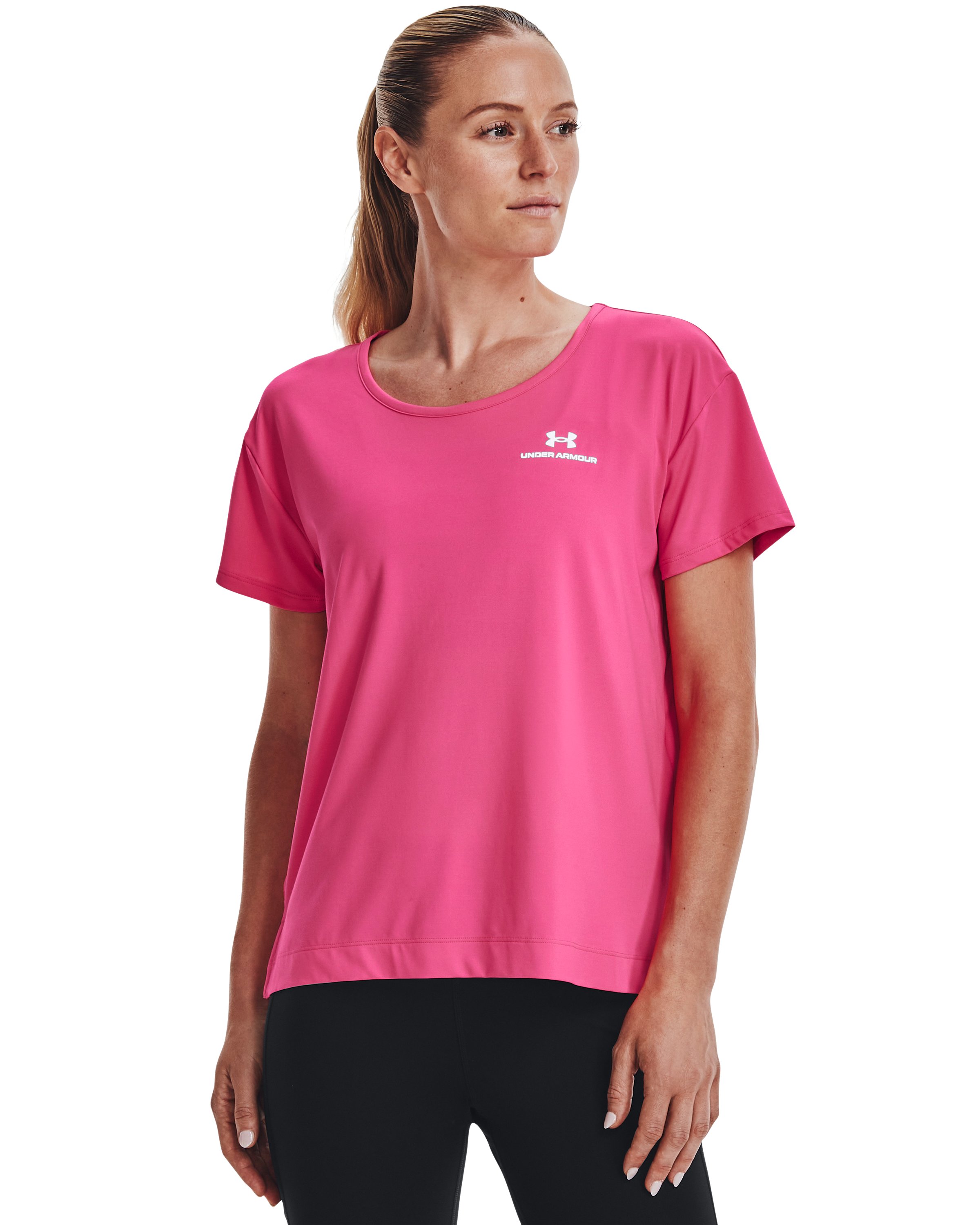 UA RUSH Energy Core Women's Short Sleeve 16