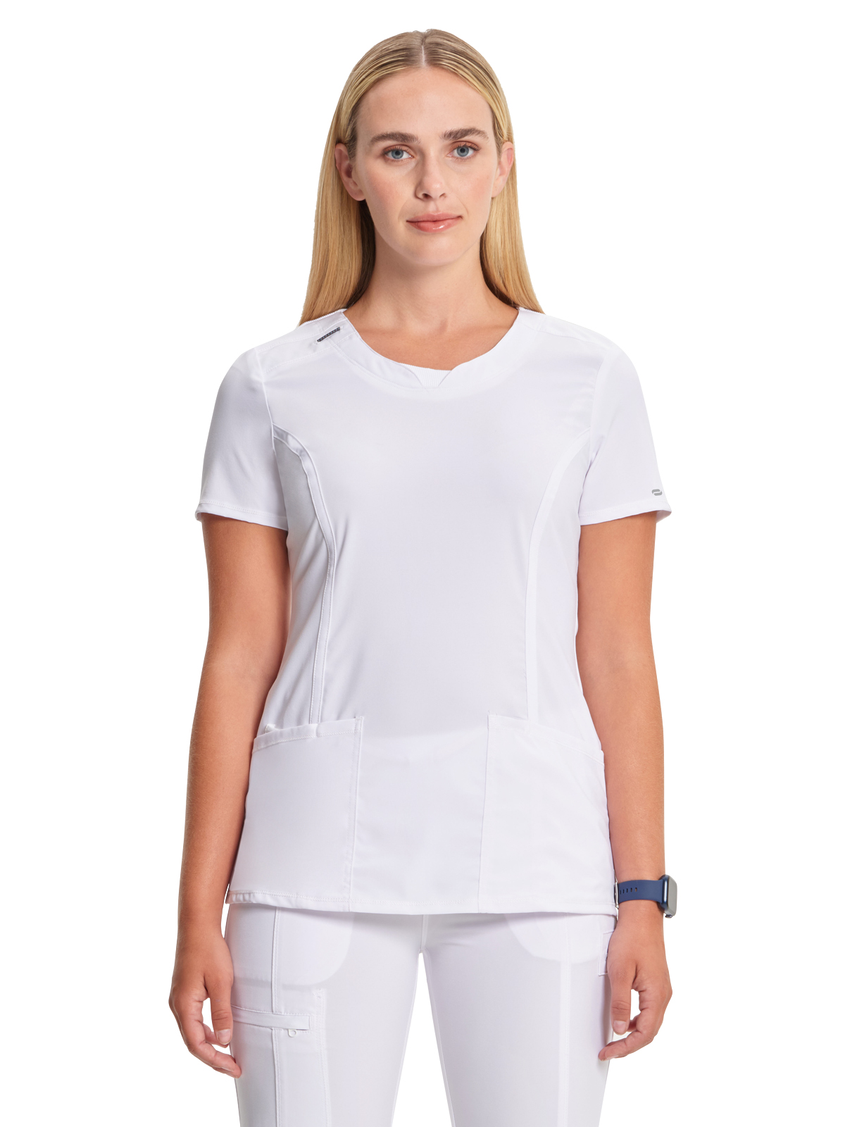 Infinity - Women's 3-Pocket Round Neck Top 74