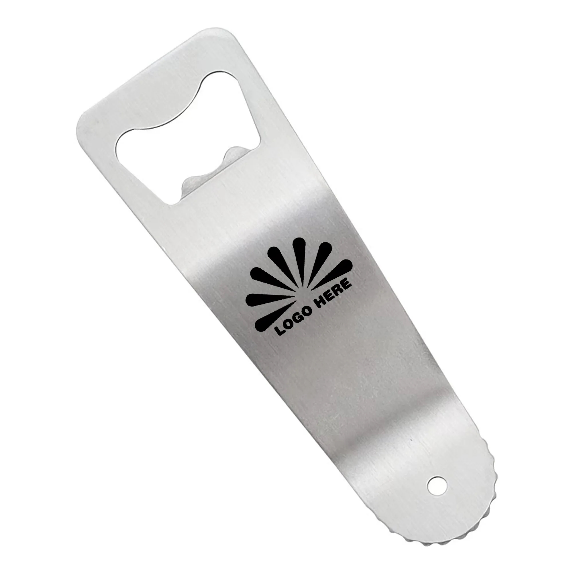 Stainless Steel Beer Bottle Opener With Customizable Logo 2