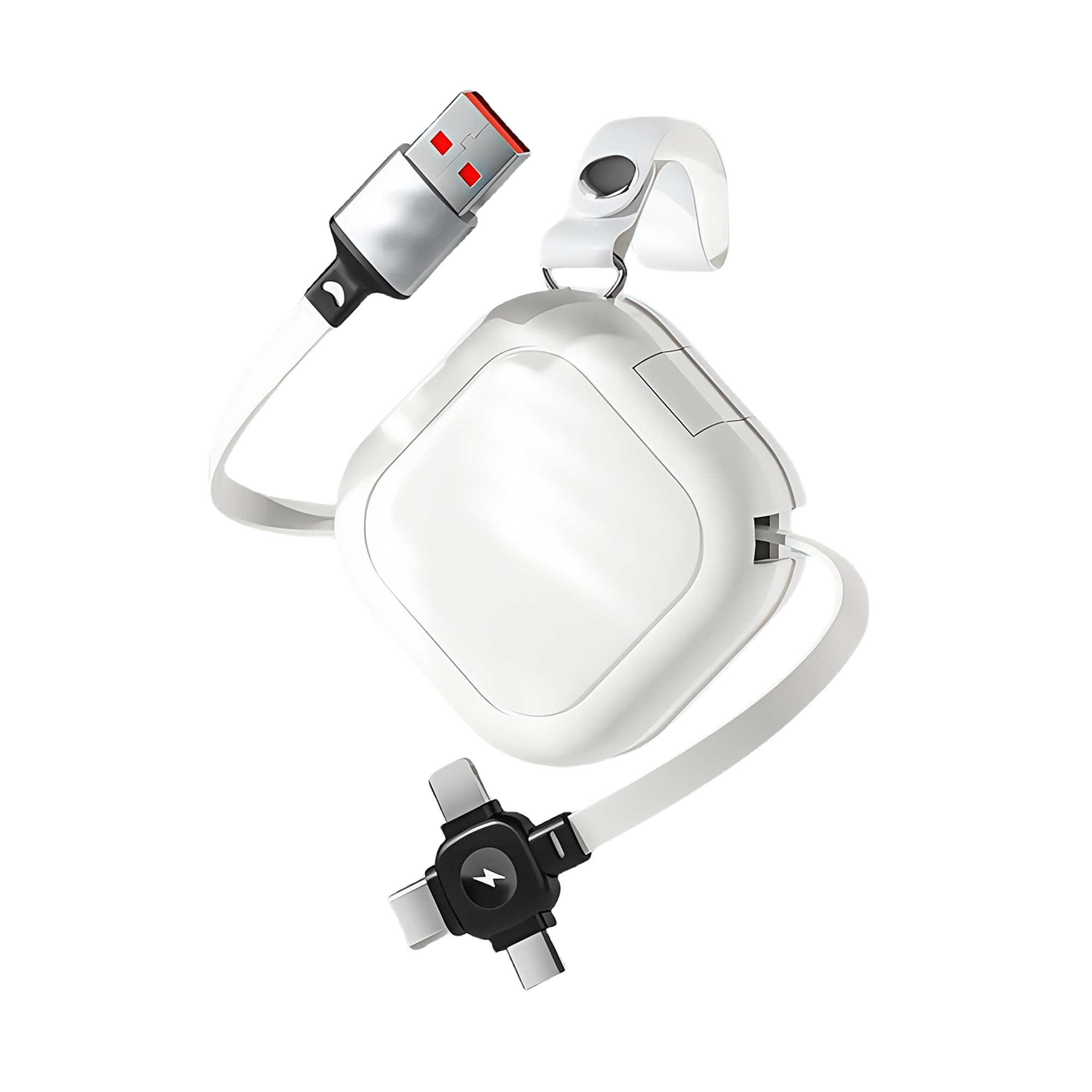 3-in-1 Retractable Fast Charging Cable 4