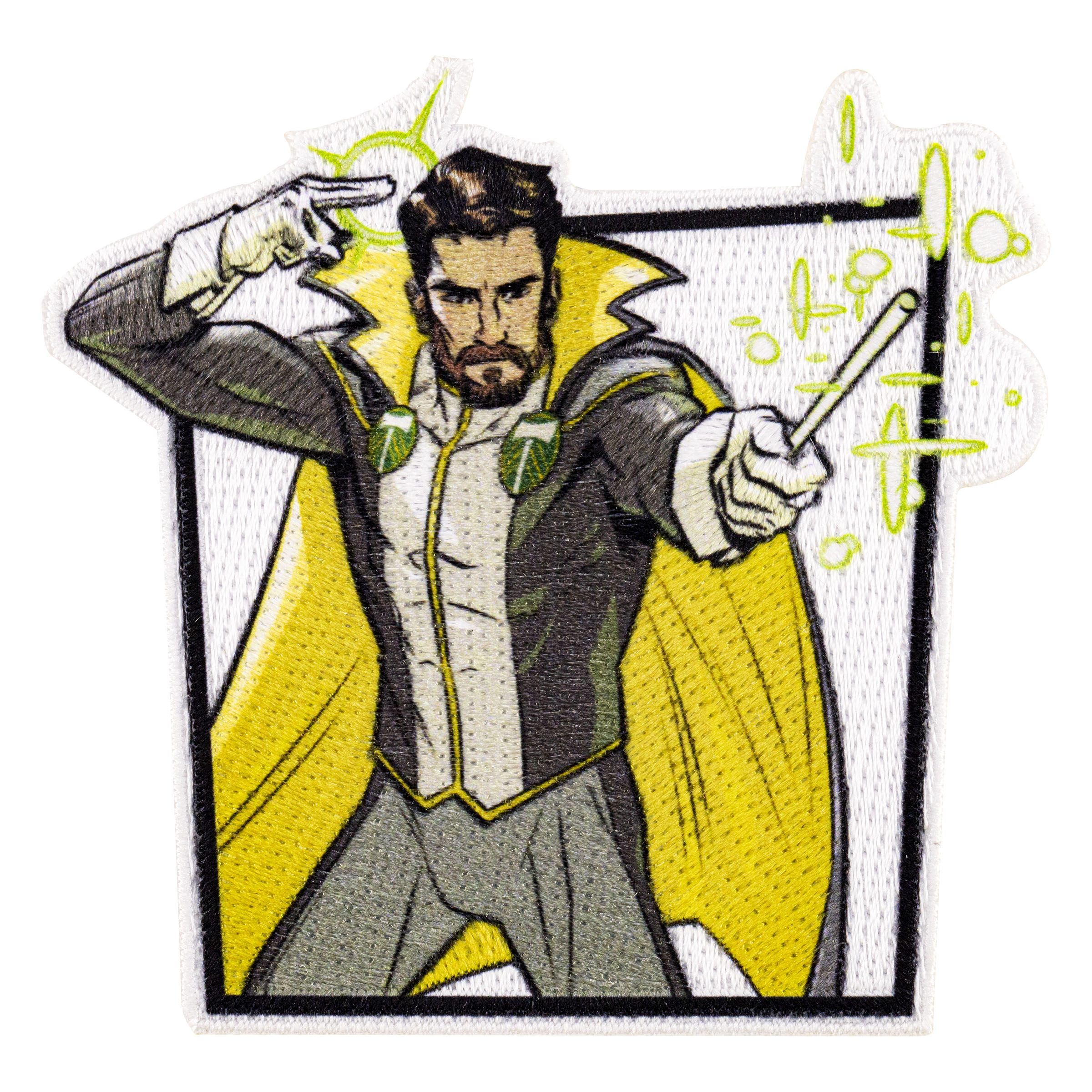 Custom Pin Pointe Embroidered Patch (4") 8