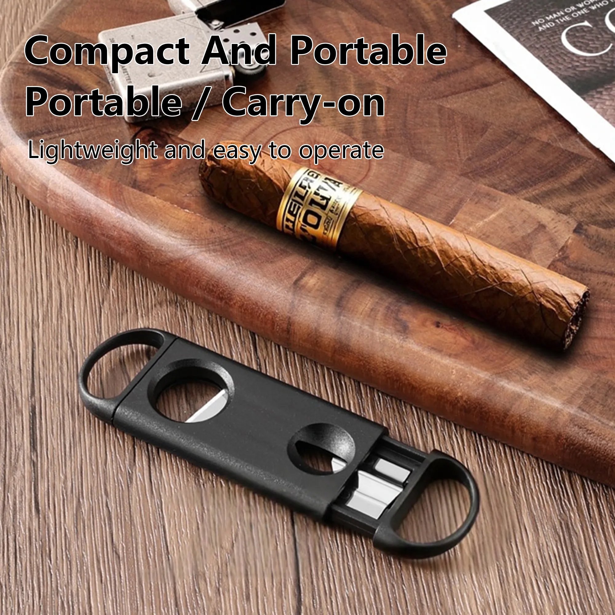 Dual-Guillotine Cigar Cutter 2