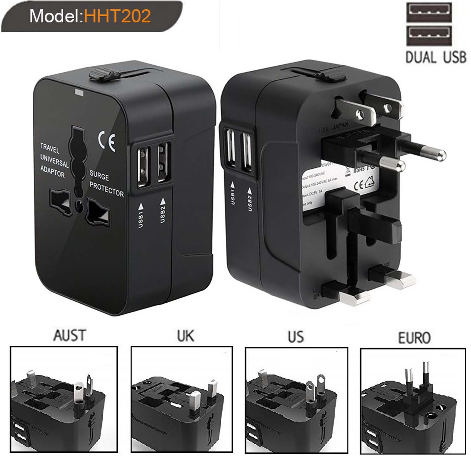 Multi functional conversion global plug 4