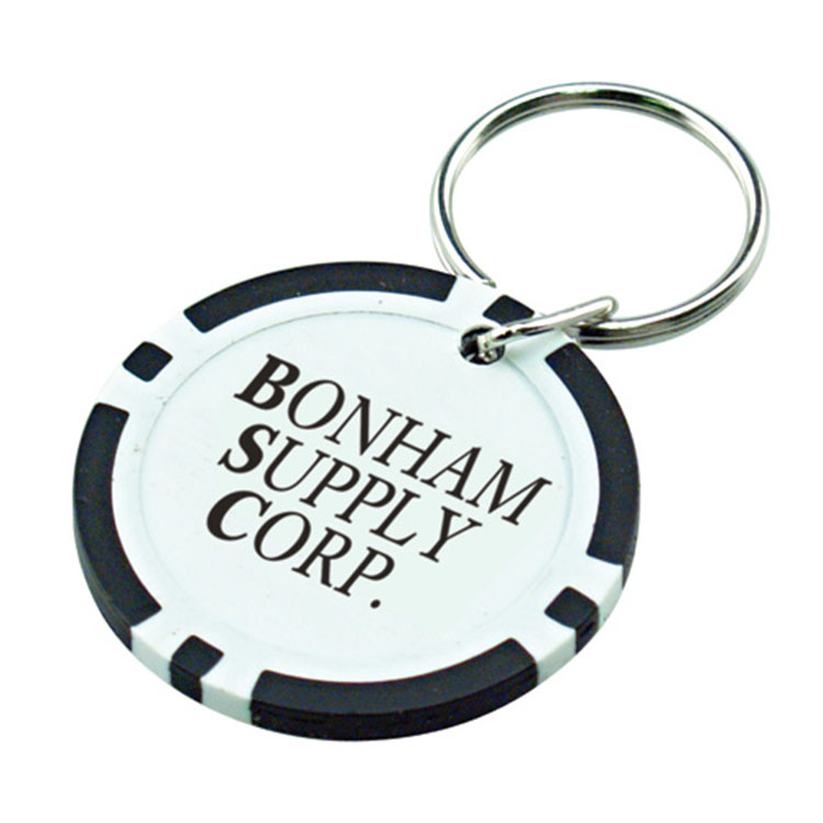 Poker Chip Keyring 2