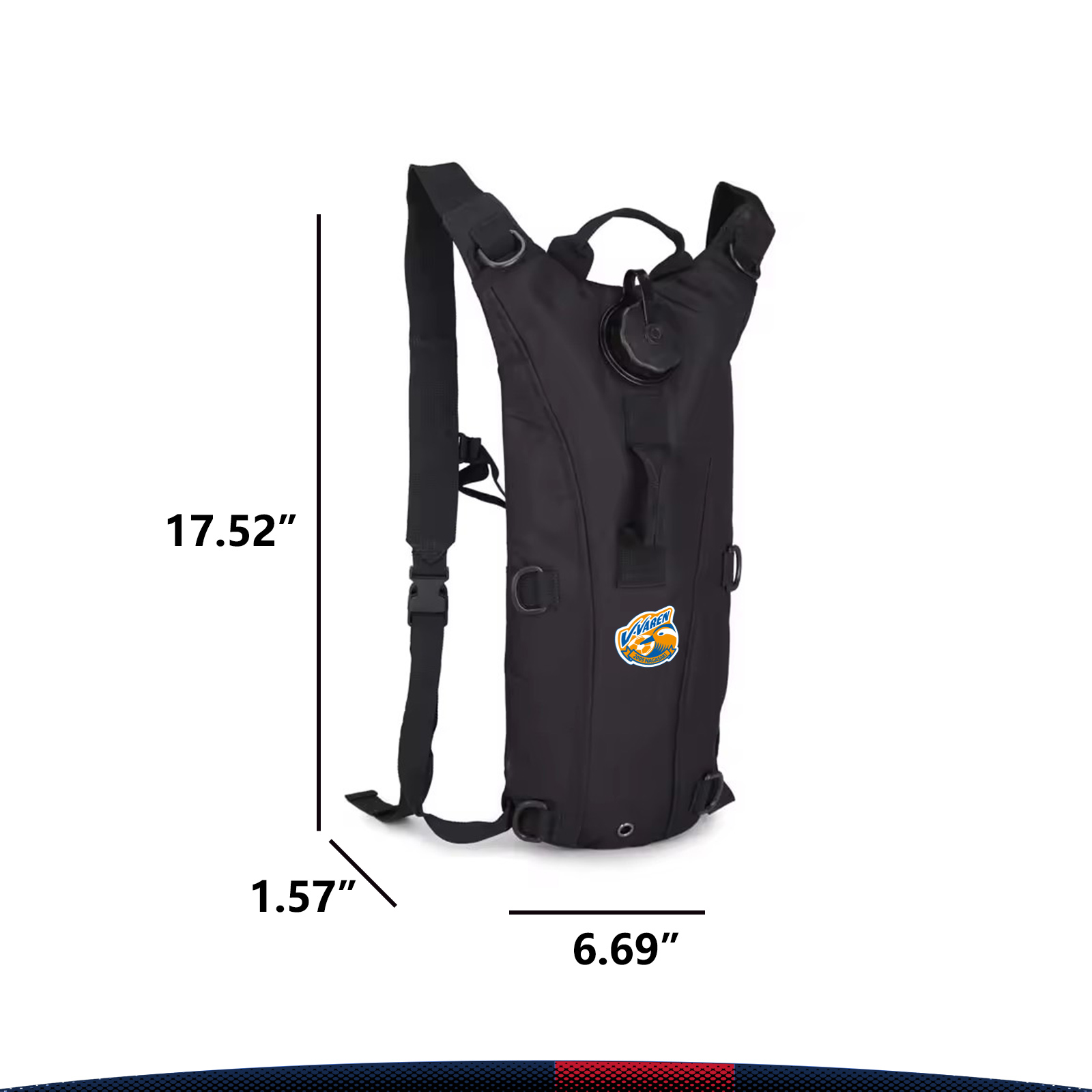 Nadus Hydration Backpack, custom backpack with logo imprint 2