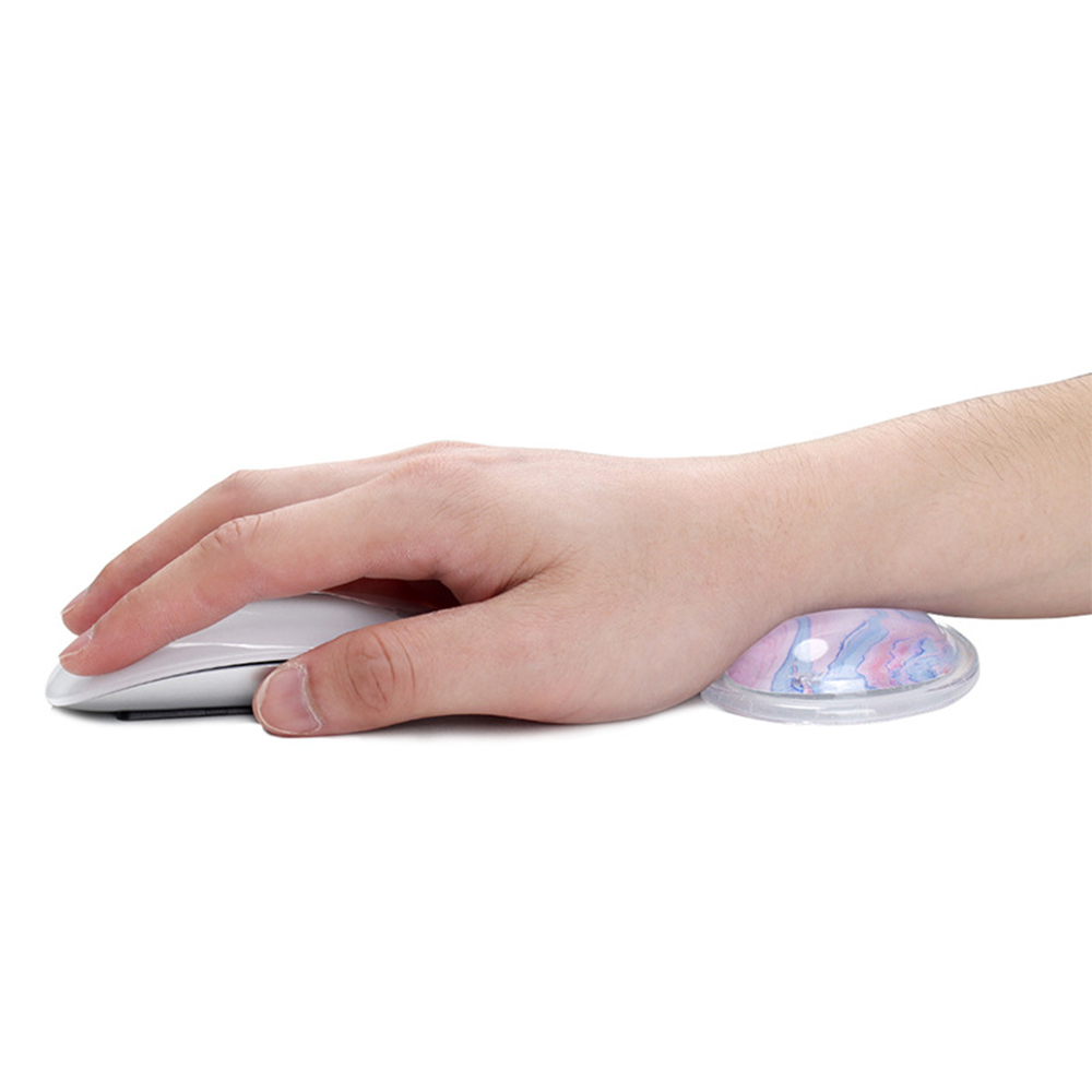 4 3/8 " Silicone Wrist Guard Mouse Pad 3