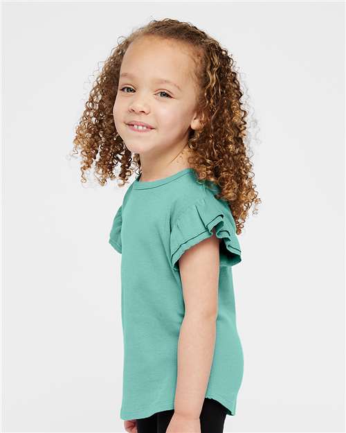 Toddler Flutter Sleeve Tee - 3339 28