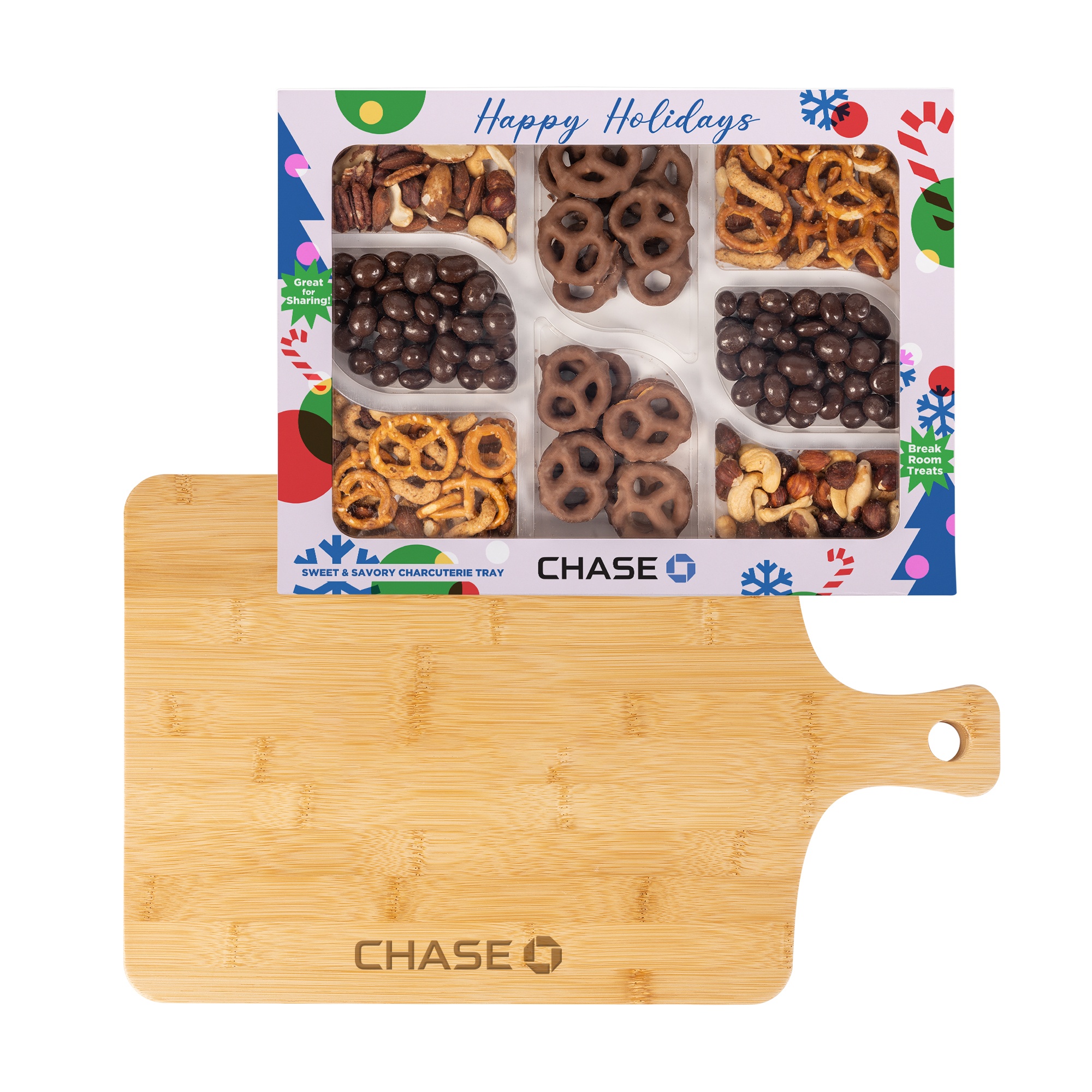 Sweet and Savory Charcuterie Tray with Bamboo Board 1