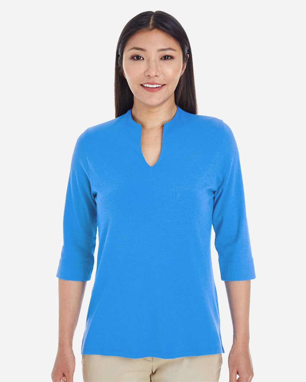 Women's Perfect Fit™ Tailored Open Neckline Top - DP188W 13