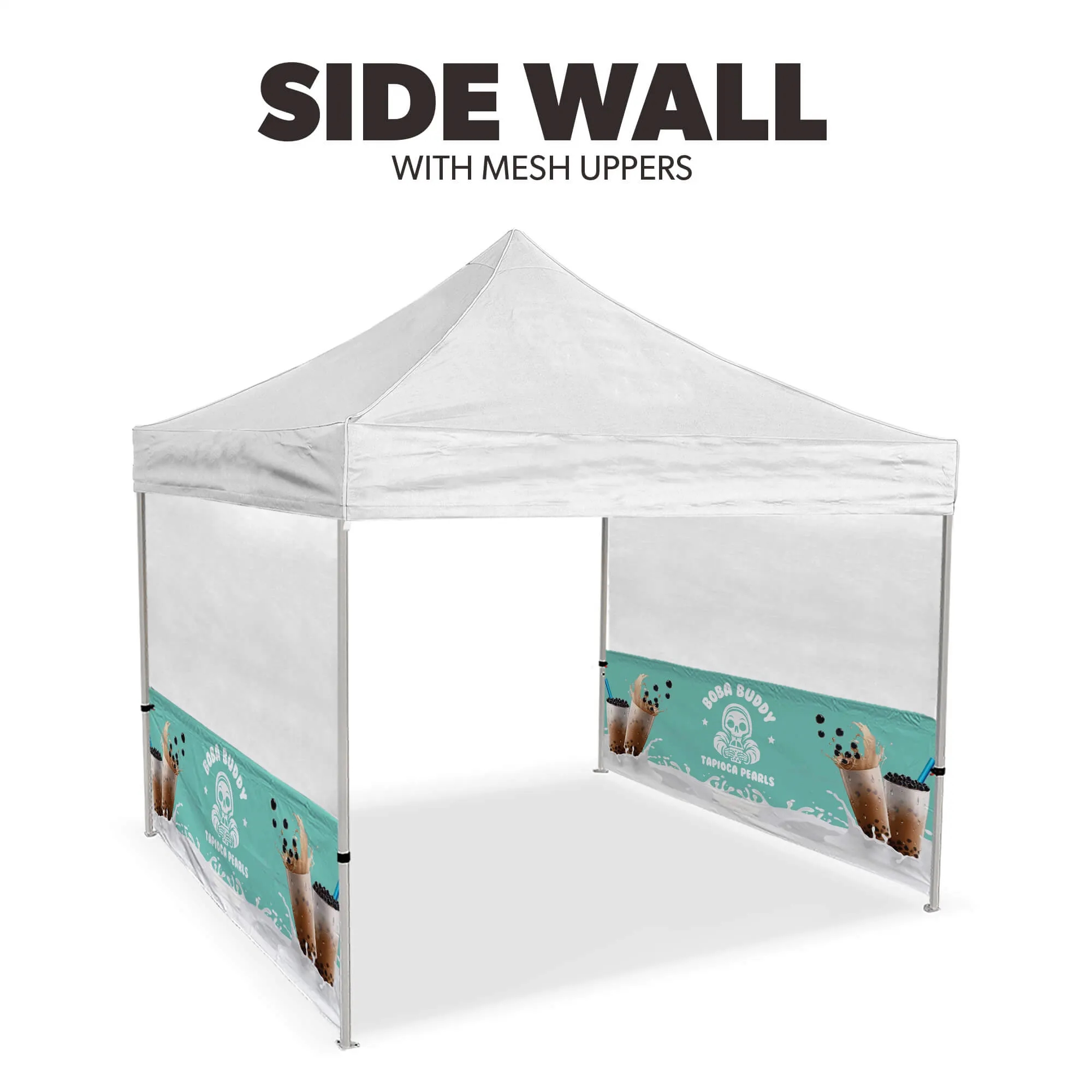 10ft x 10ft Custom Food Concession Canopy Tent Package 10