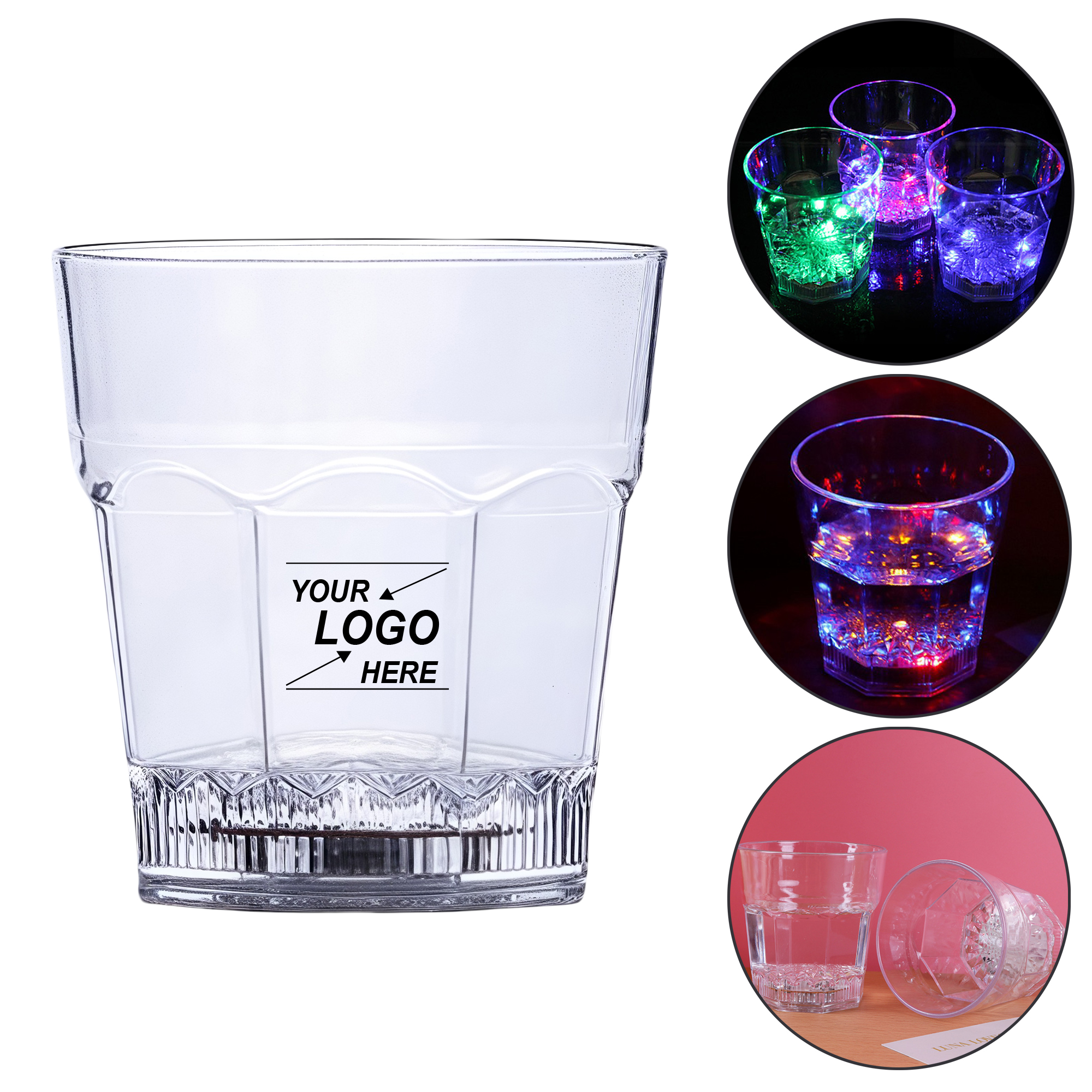 LED Light Up Whiskey Glass 3