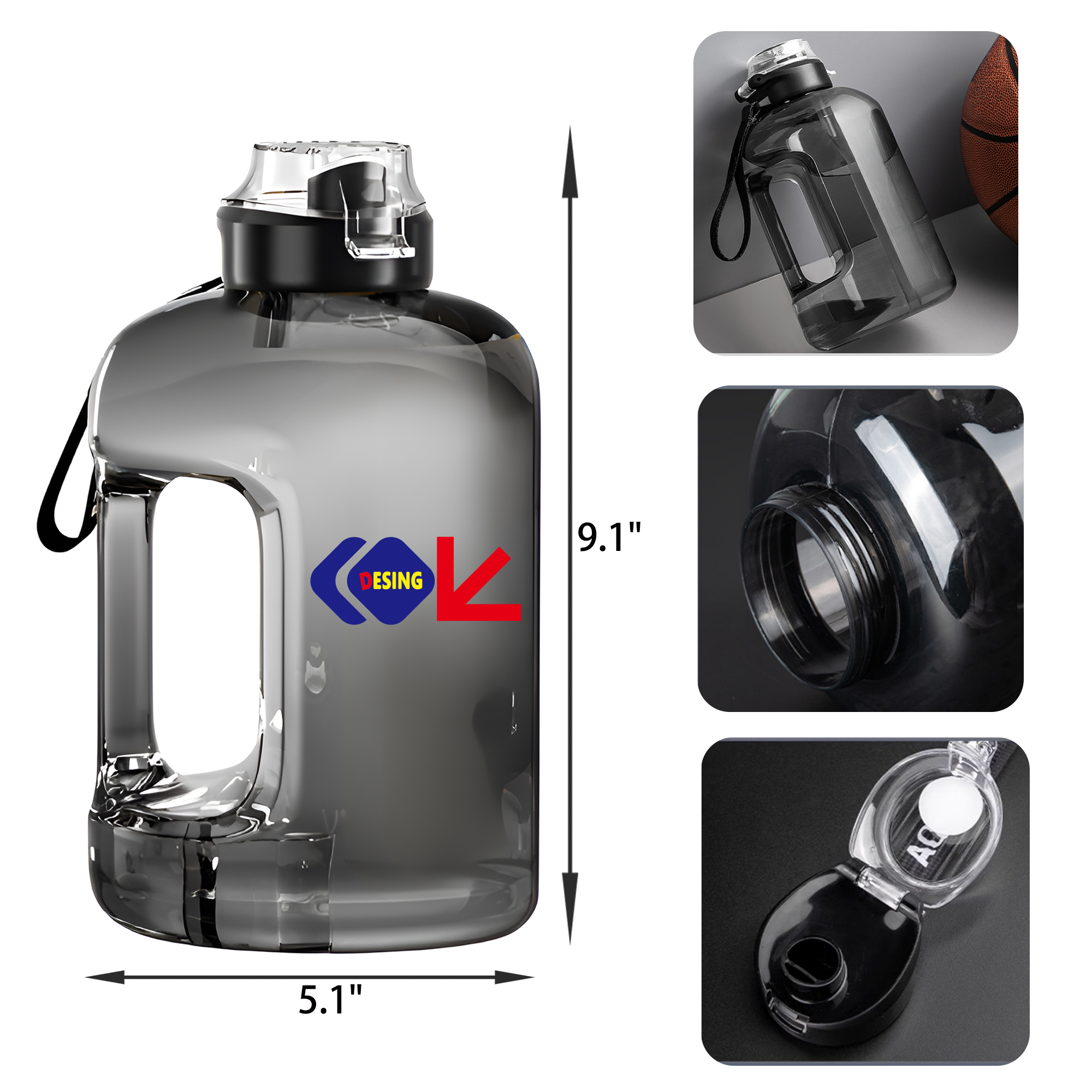 MOQ 50 PCS Stylish Sport Water Bottle 3
