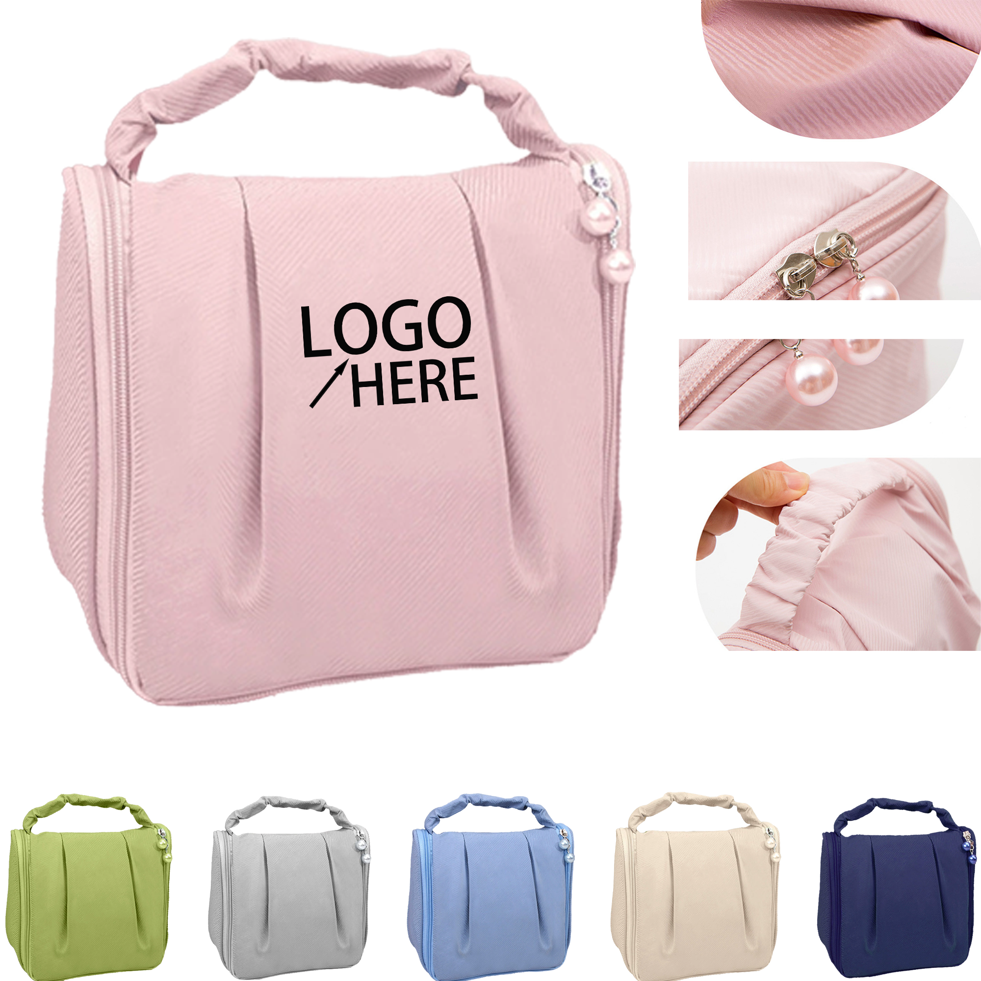 Portable Polyester Makeup Tote 2