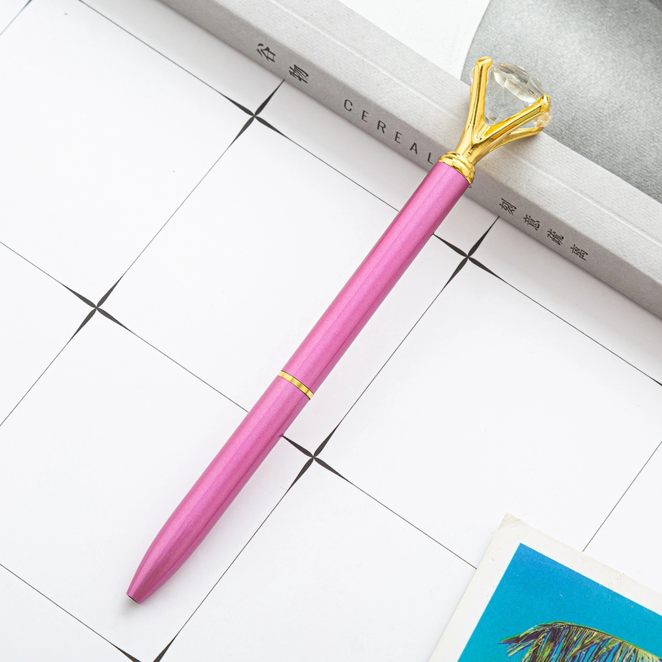 Crystal Metal Ballpoint Pen 12