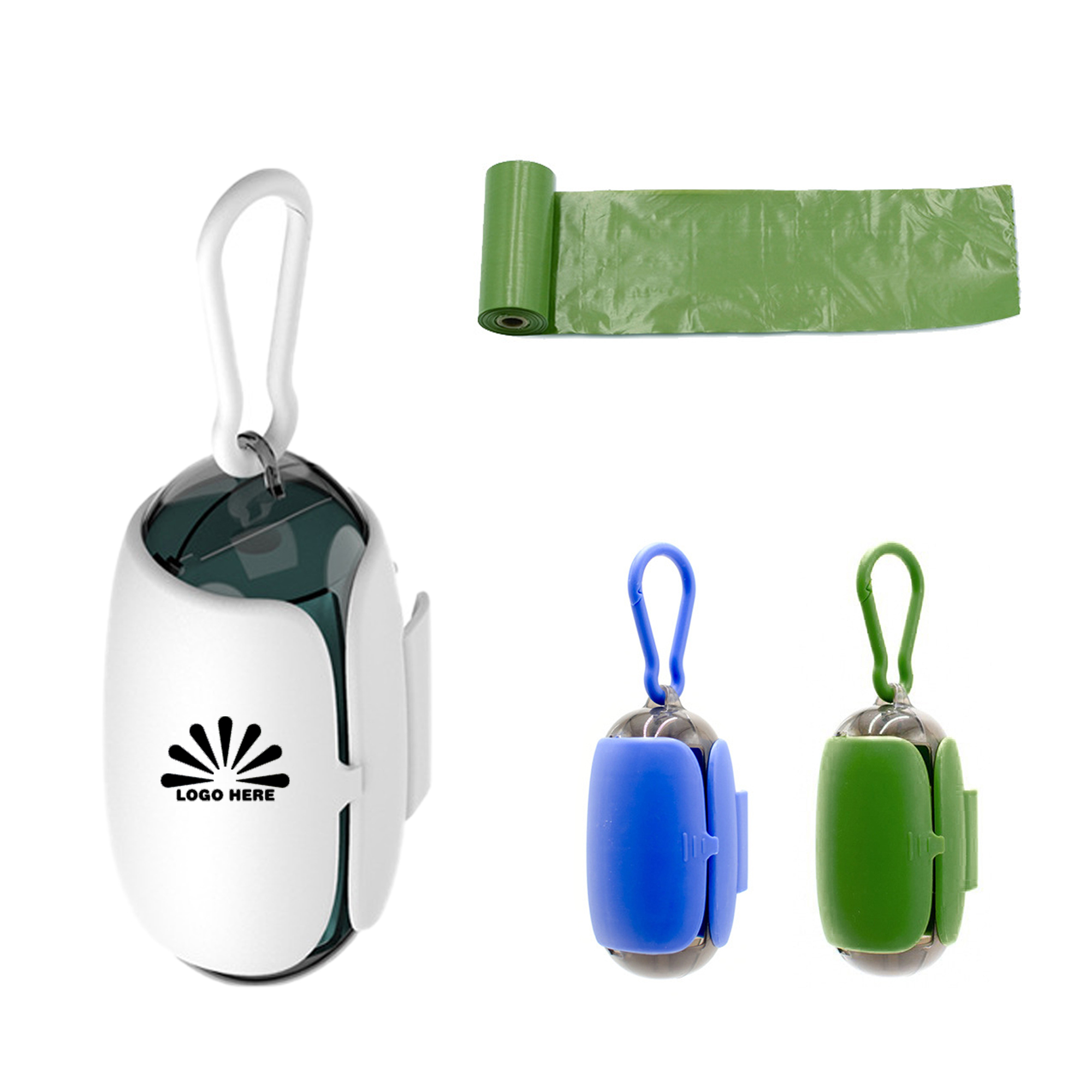 Biodegradable Pet Waste Bag Dispenser Set 1