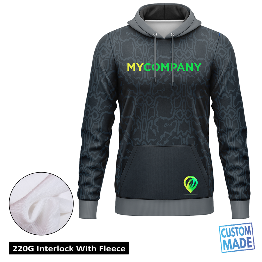Unisex & Kids' Sublimation 220G Ultra Light Kangaroo Hoodie 1