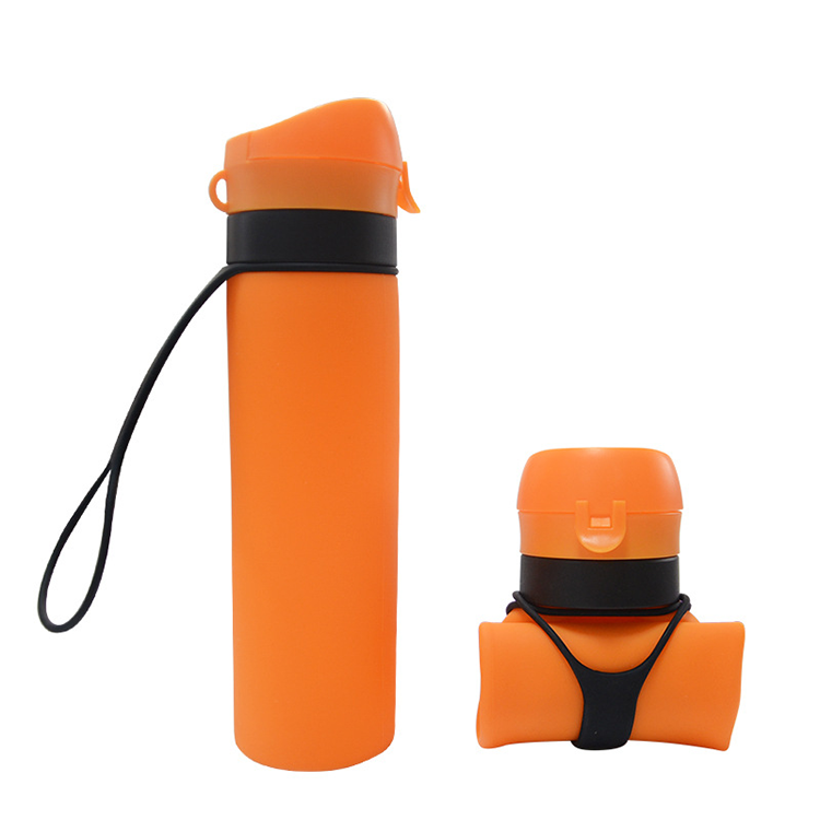 Foldable Silicone Water Bottle 1