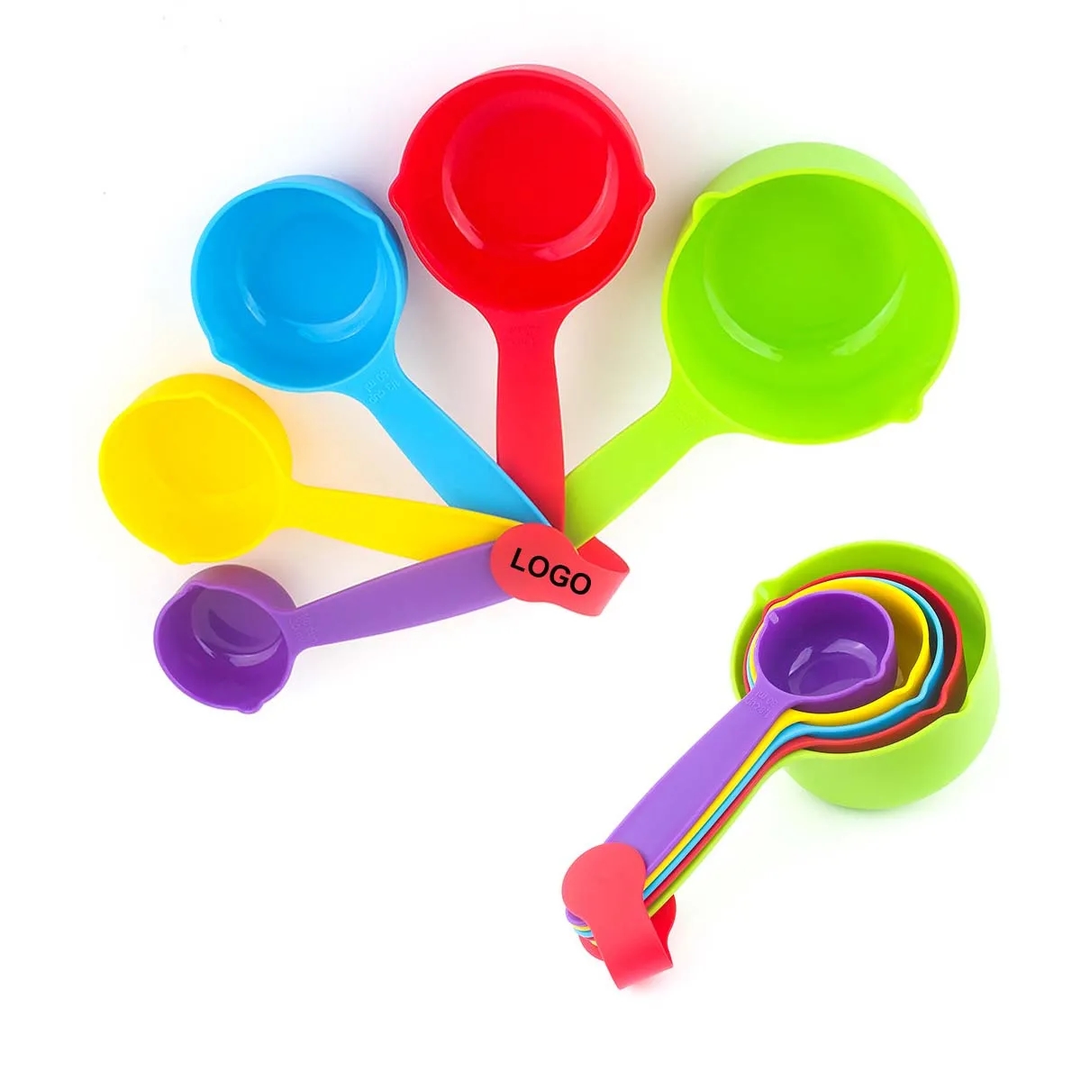 Rainbow Measuring Spoon 5 Piece Set 4