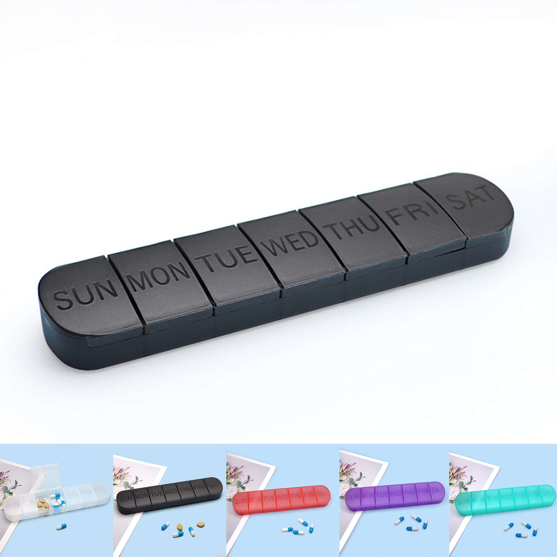 Extra Large Weekly Pill Organizer 3