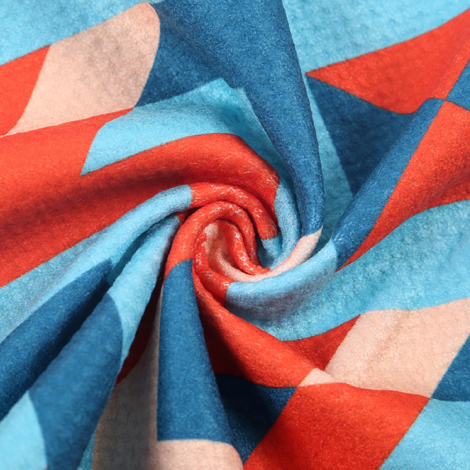 25"x 50" Sublimated Sand Proof Waffle Microfiber Beach Towel 3