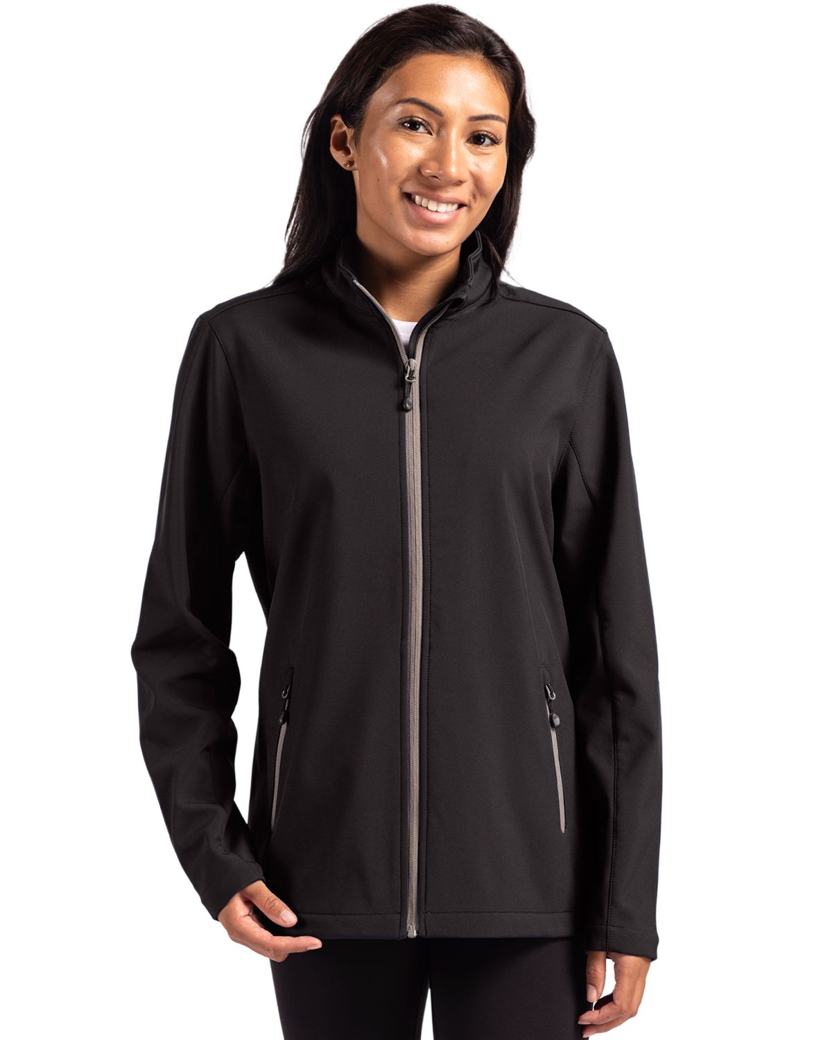 Tempo Stretch Full Zip Womens Softshell Jacket