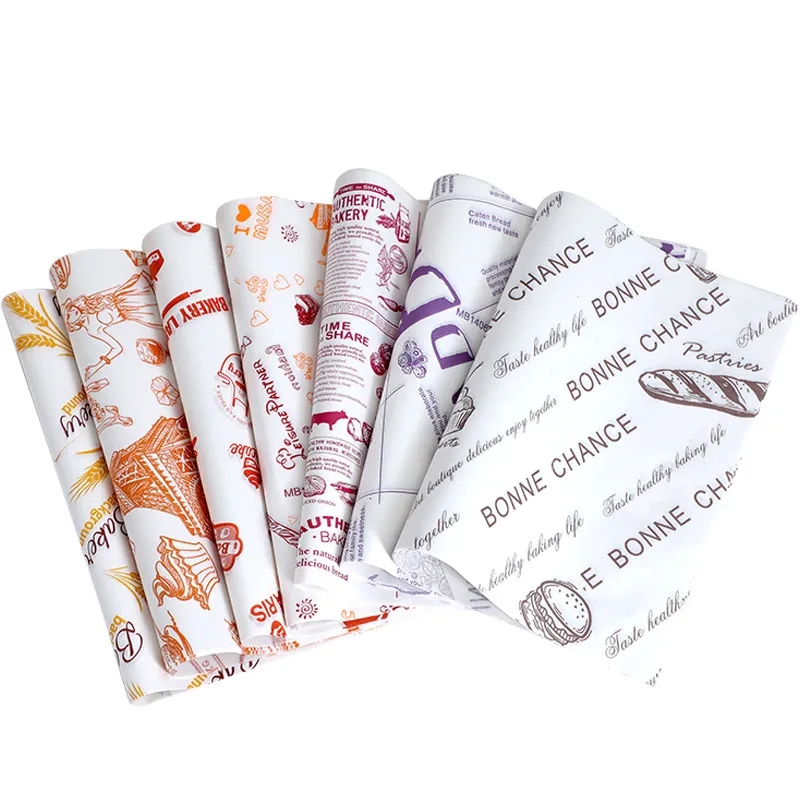 Food Wrap Burger/Sandwich Grade Wrapping Paper 4