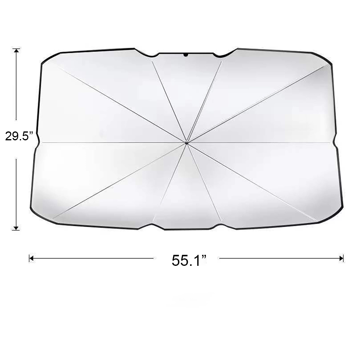 Foldable Car Windshield Sun Shade 4