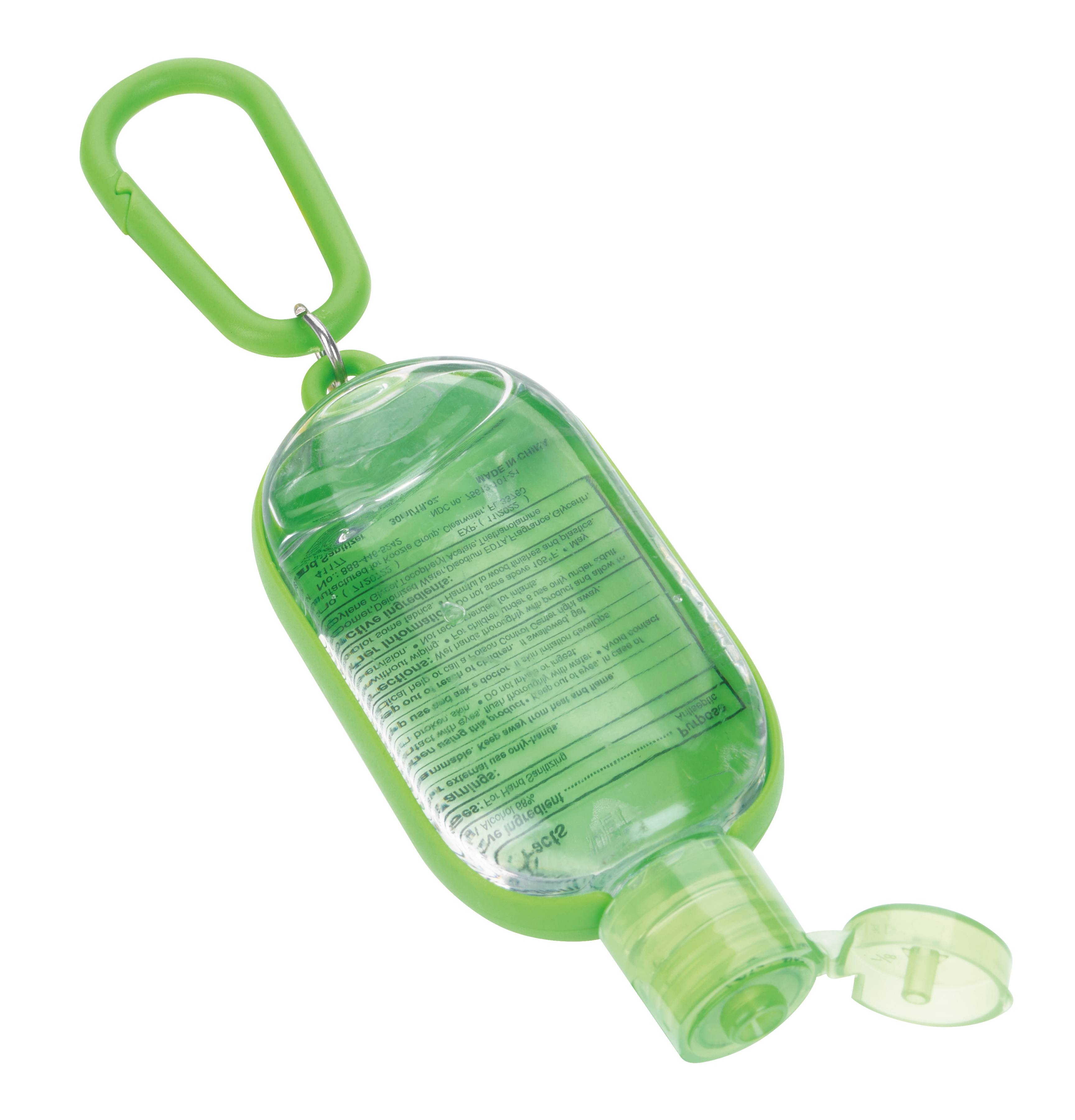 1 oz. Hand Sanitizer with Colorful Case and Carabiner 37