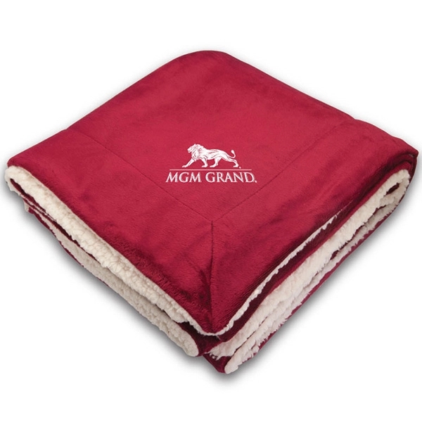 Sutterwood - Deluxe Micro Mink Sherpa Blanket 7