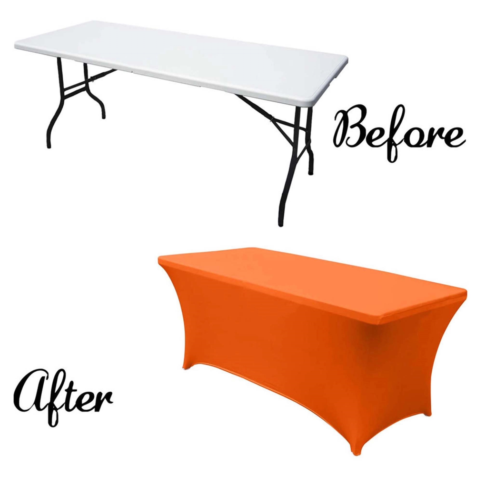 Custom 4Ft Stretch Tablecloth 3