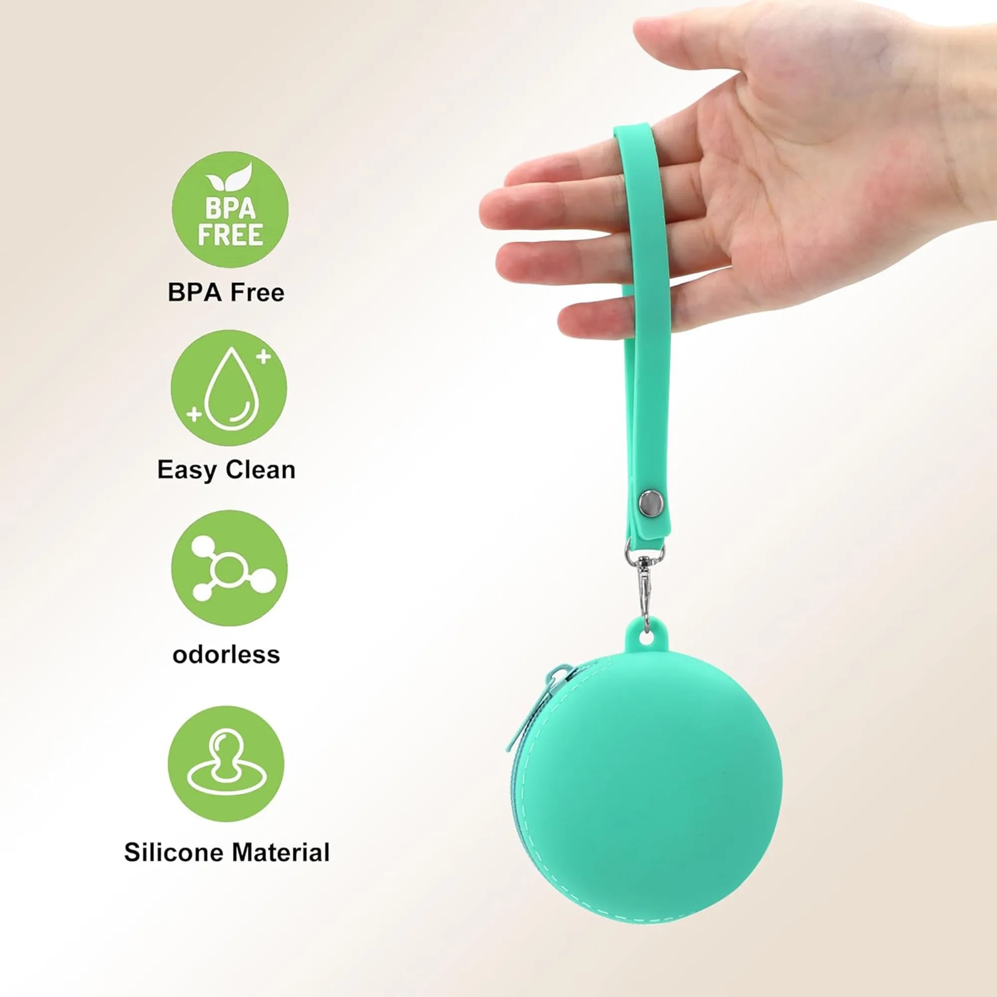 Portable Round Organizer For Small Essentials Storage 6