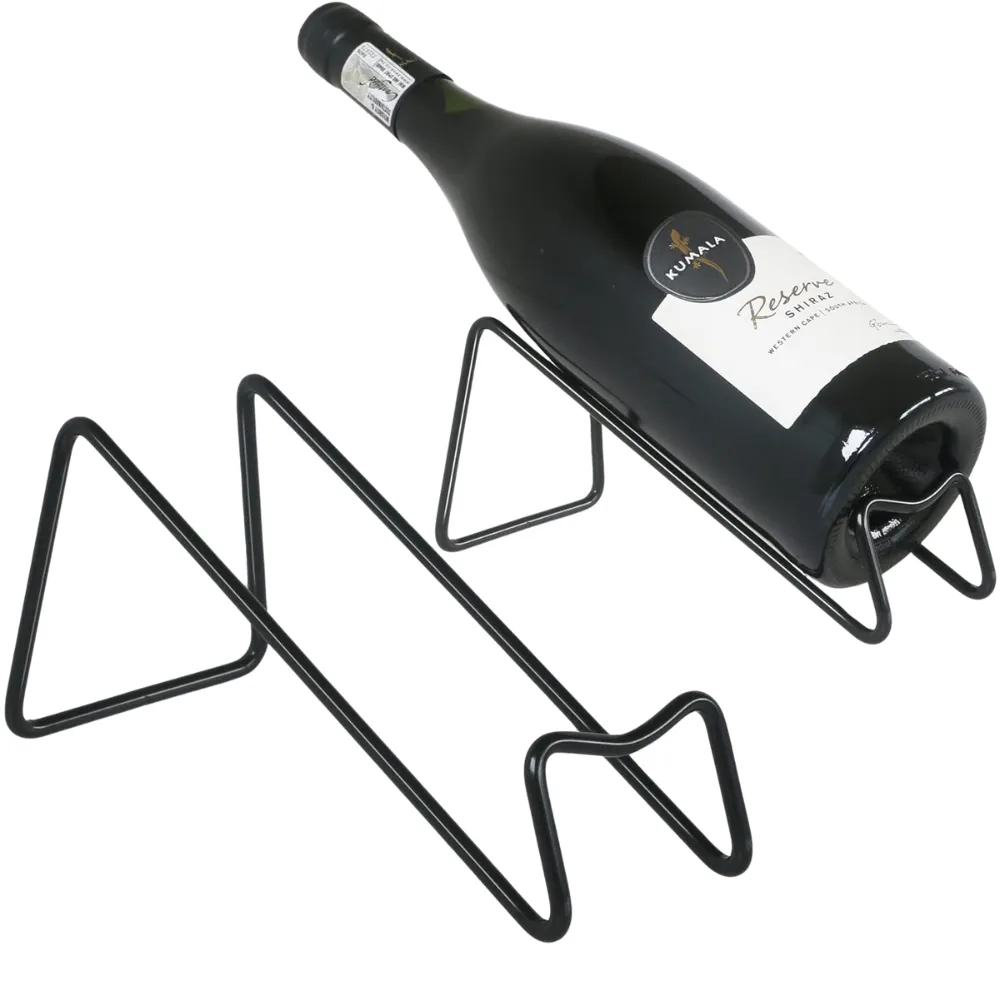 Chromed Stainless Steel Metal Wine Rack 7