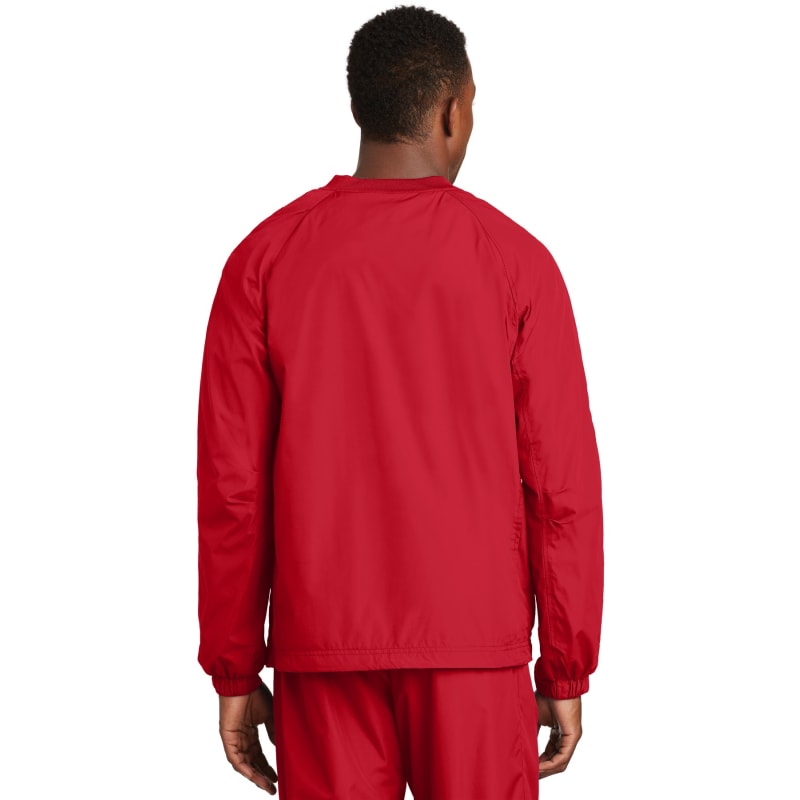 Sport-Tek Sport-Tek V-Neck Raglan Wind Shirt 8