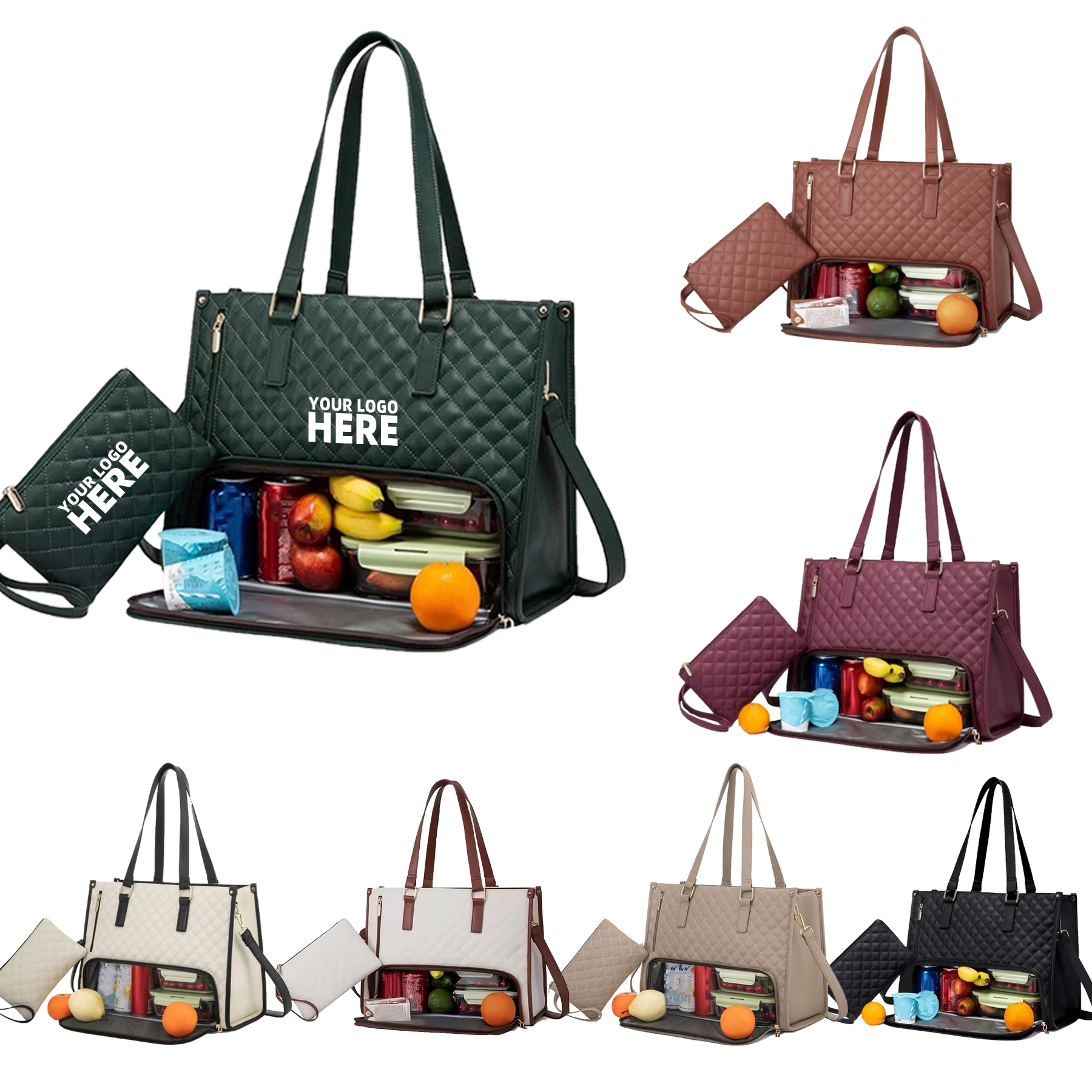 2 in 1 Portable Lunch Bag Laptop Bag 2