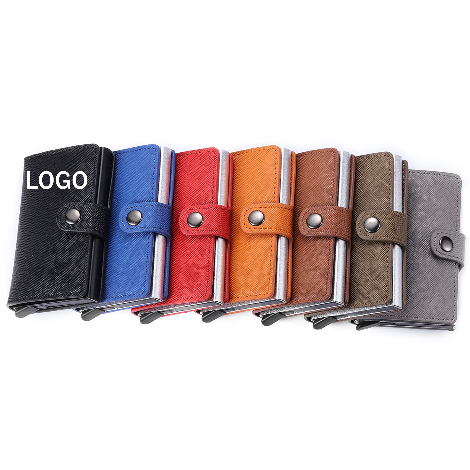 RFDI Aluminum alloy PU Wallet 2
