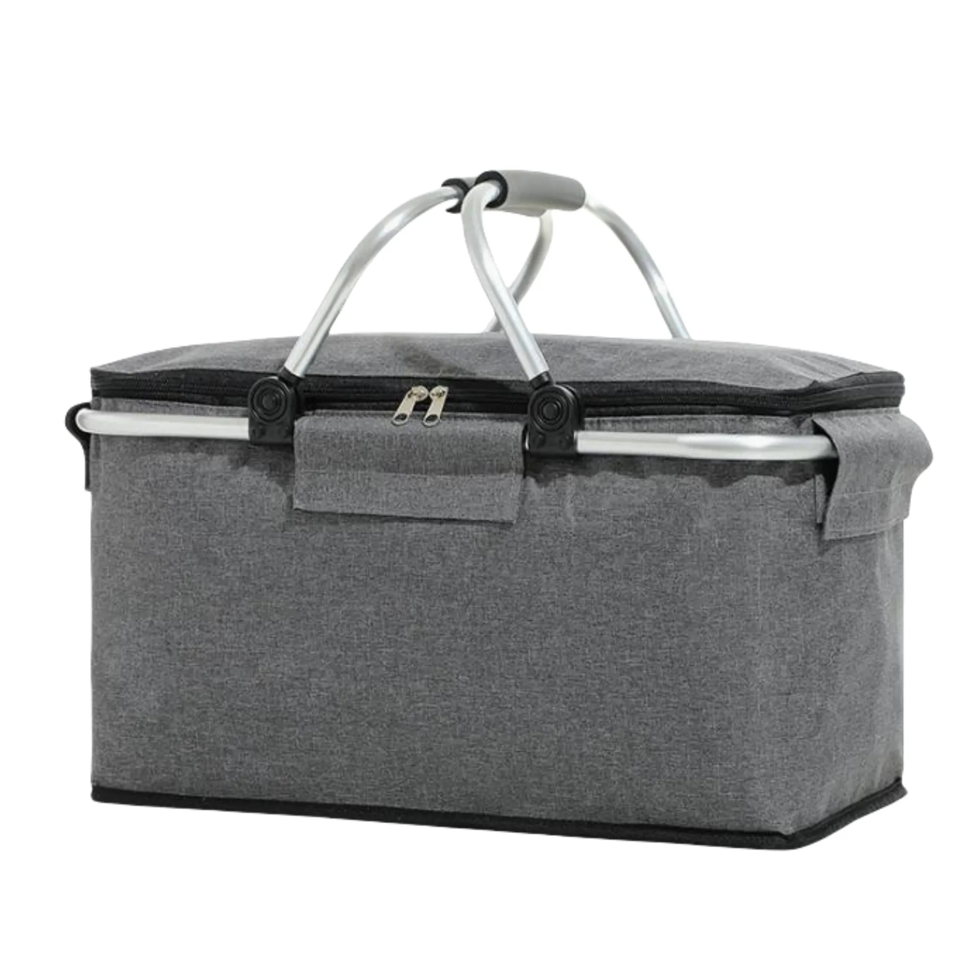 Foldable Oxford Insulated Picnic Basket 4