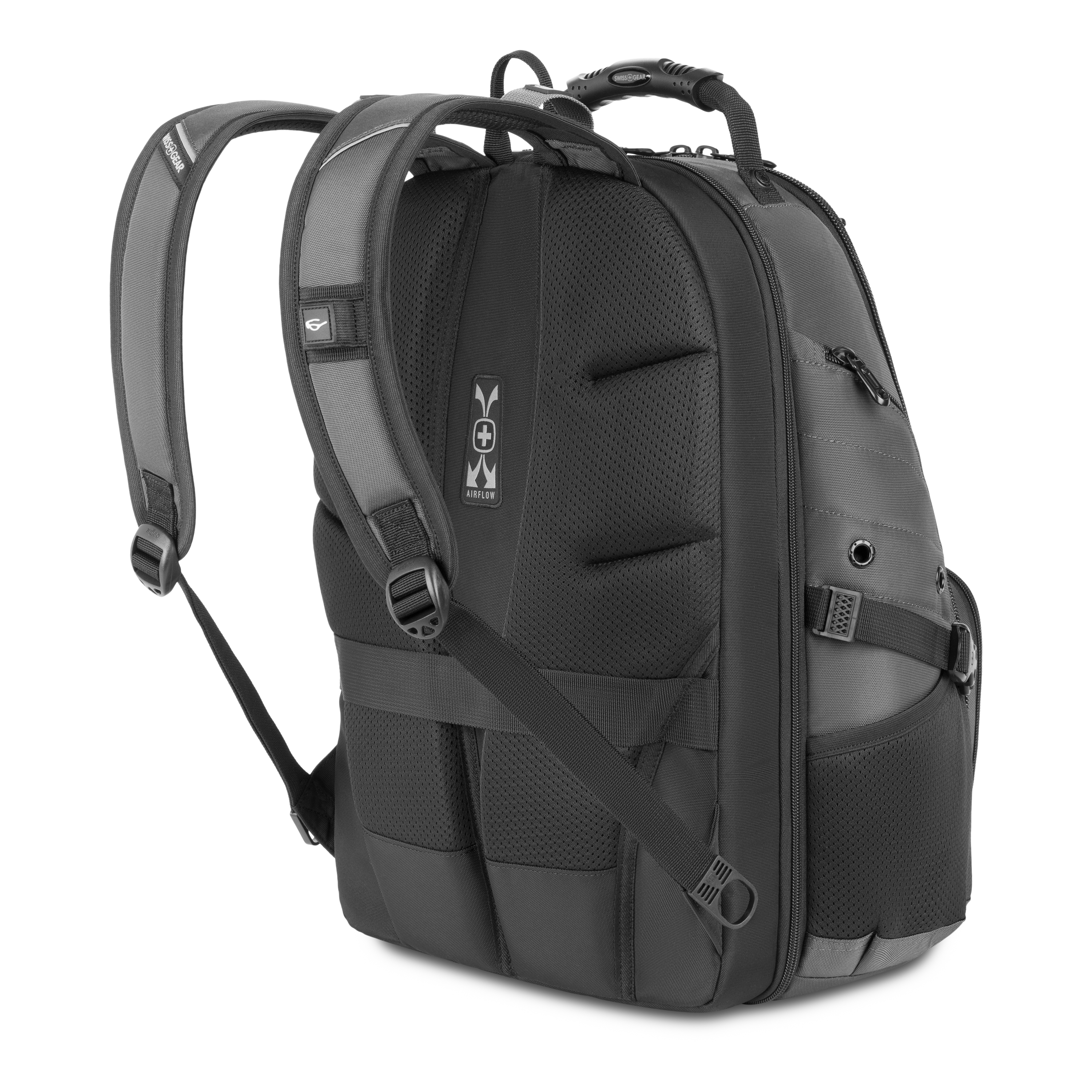 SWISSGEAR 5977 ScanSmart Dark Gray Laptop Backpack 13