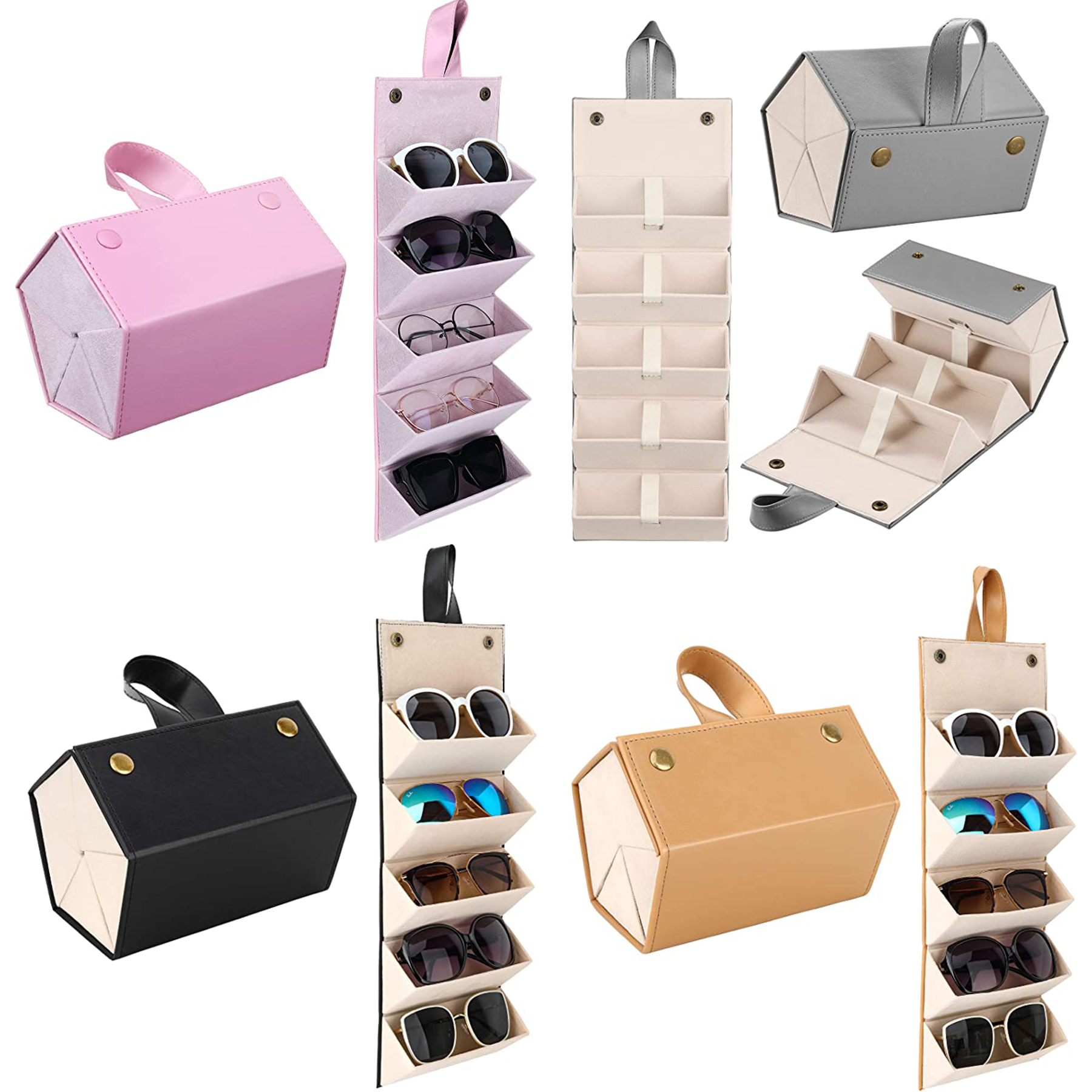 Sunglasses Organizer with 5 Slots