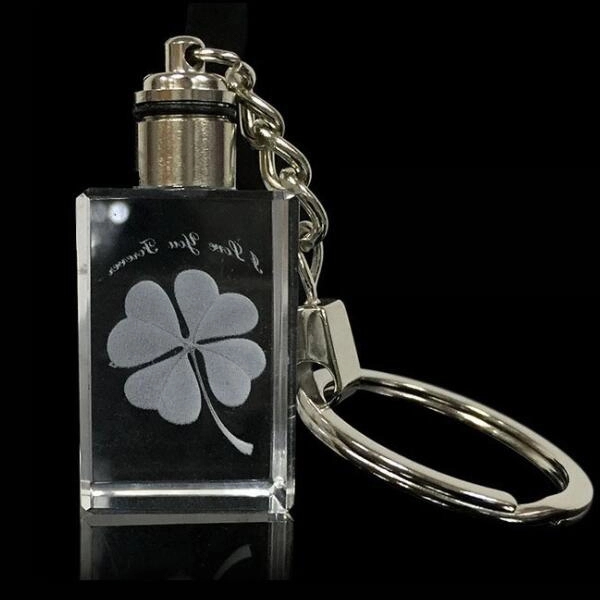 LED Light Crystal Key Chain 7