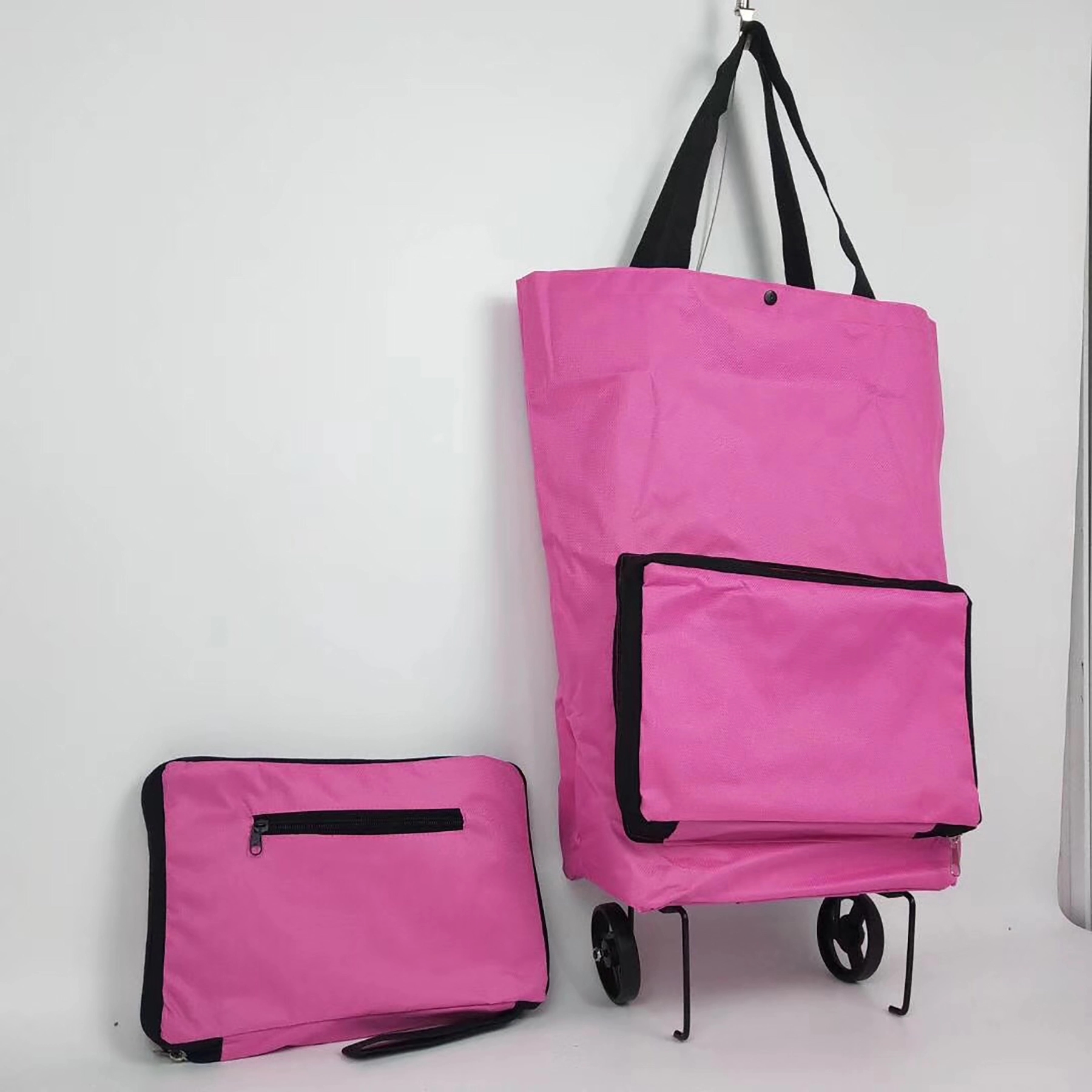 Collapsible Folding Trolley Bags With Wheels 8