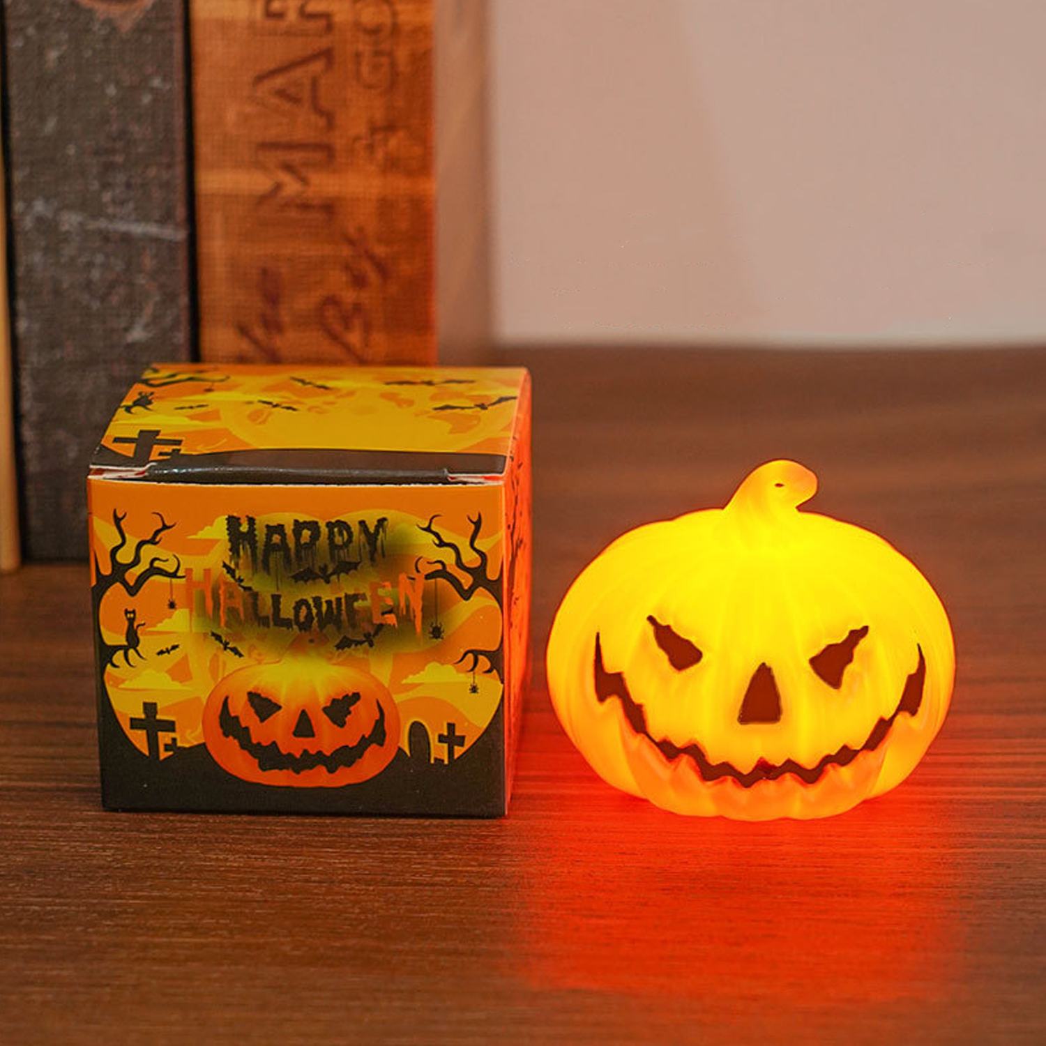 Halloween Pumpkin LED Night Light 3