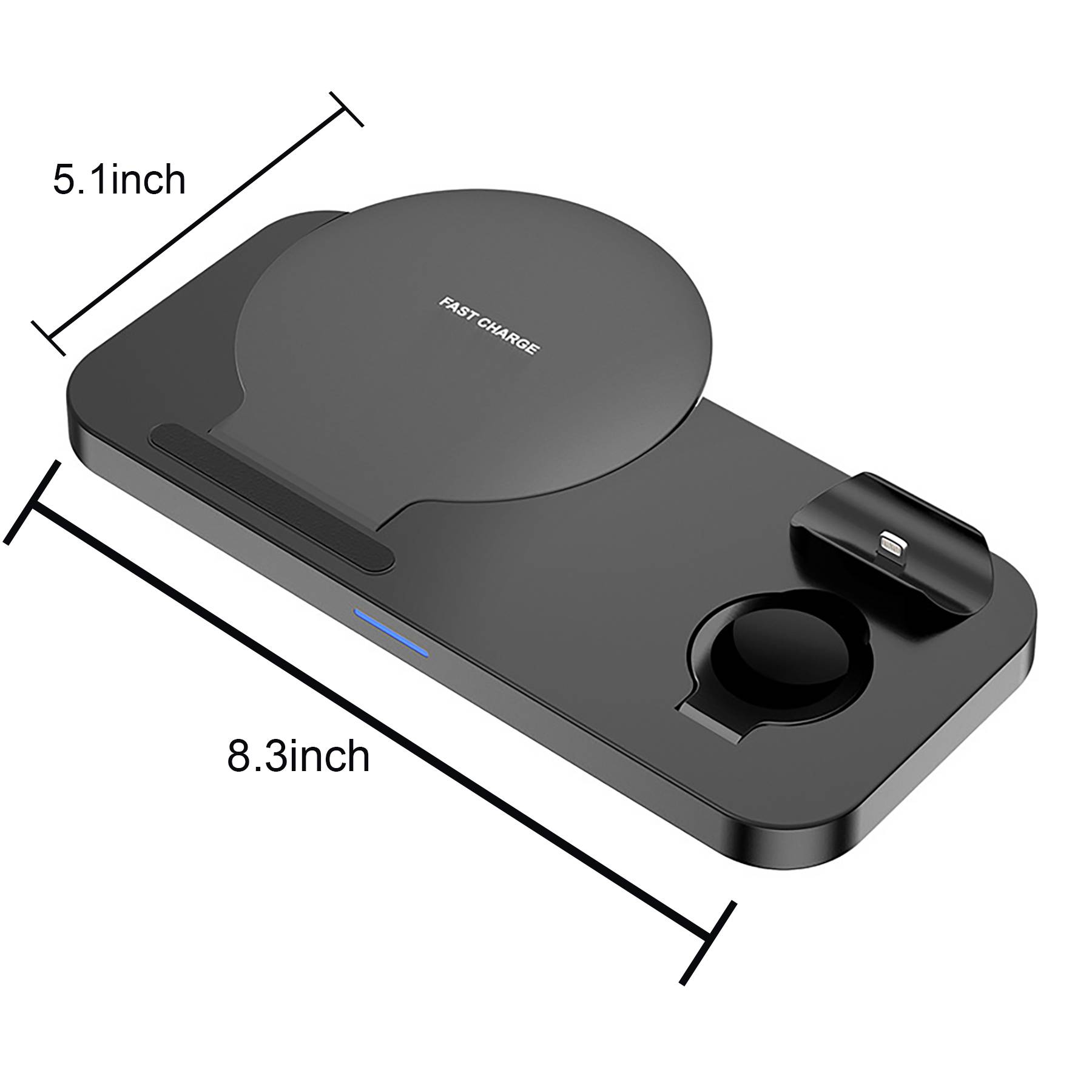 3 in 1 Foldable Fast Wireless Charger 7