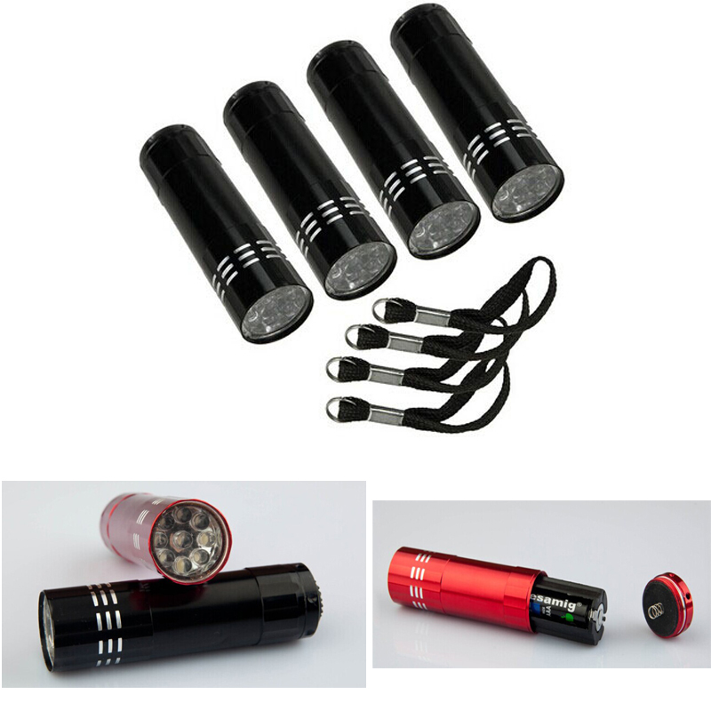 9LED Aluminum Falshlight 1