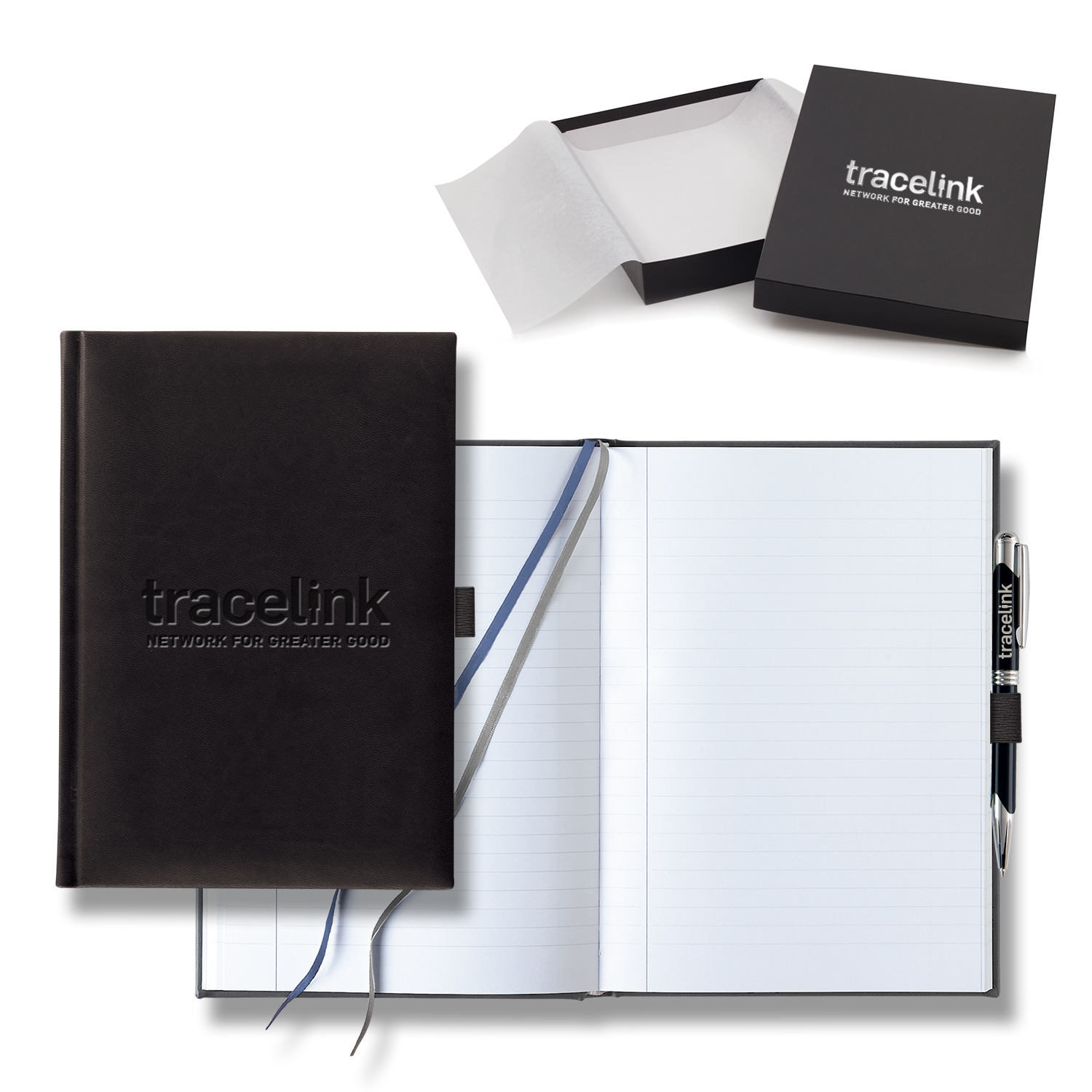 Castelli Tucson Grande Lined White Page Journal Gift Set 61