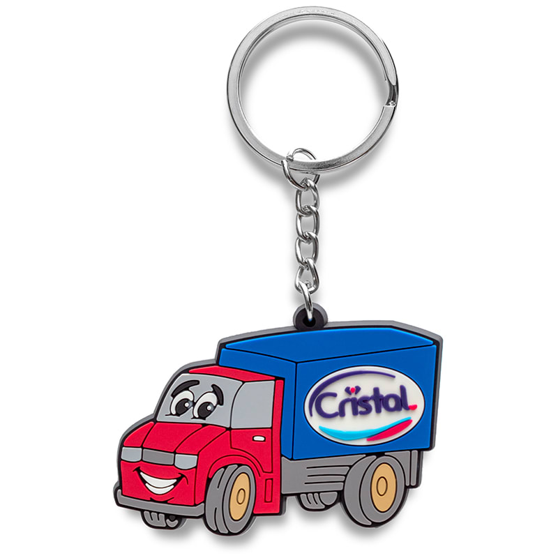 Custom Shaped PVC Keychains 23